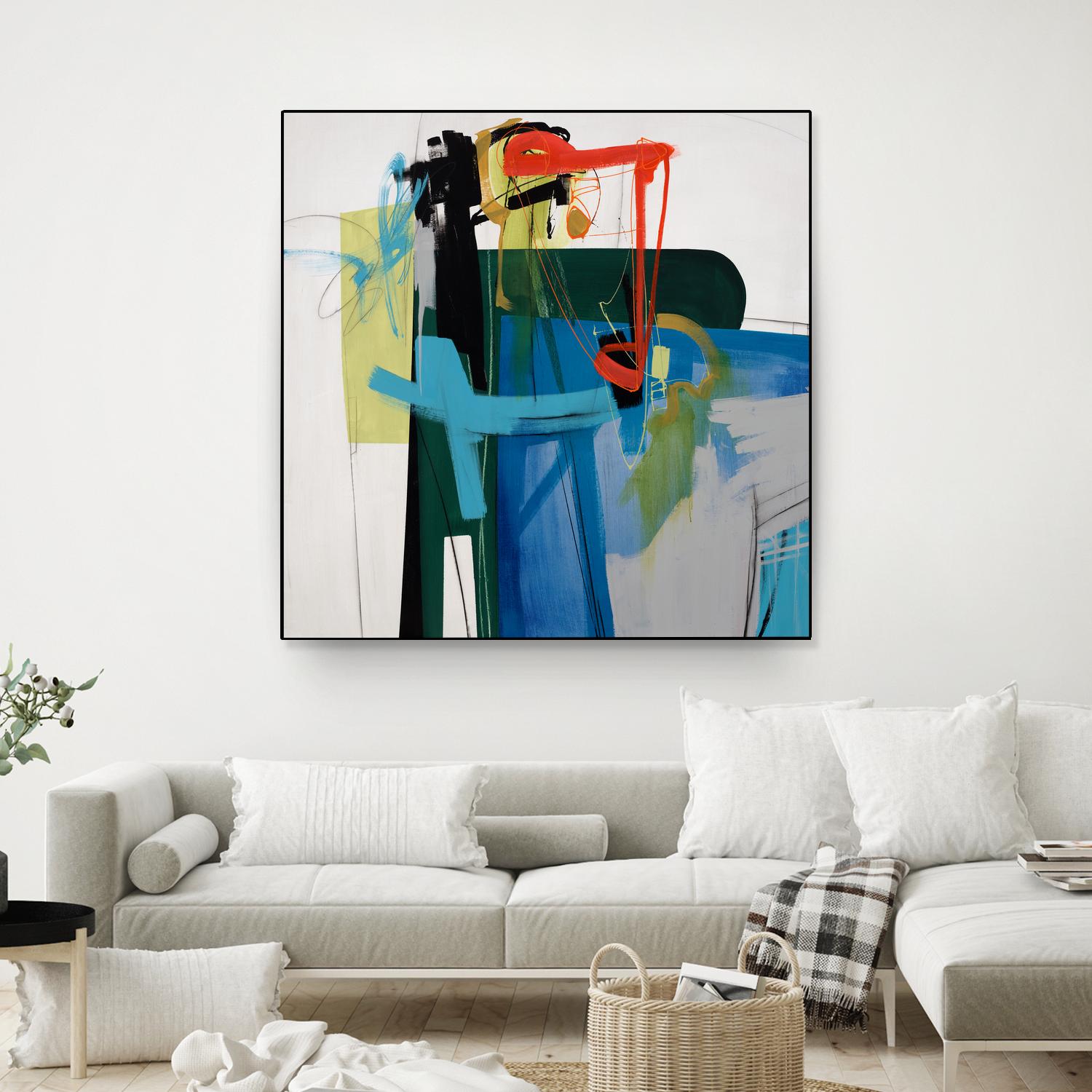 Return the Fork by Daleno Art on GIANT ART - red abstract