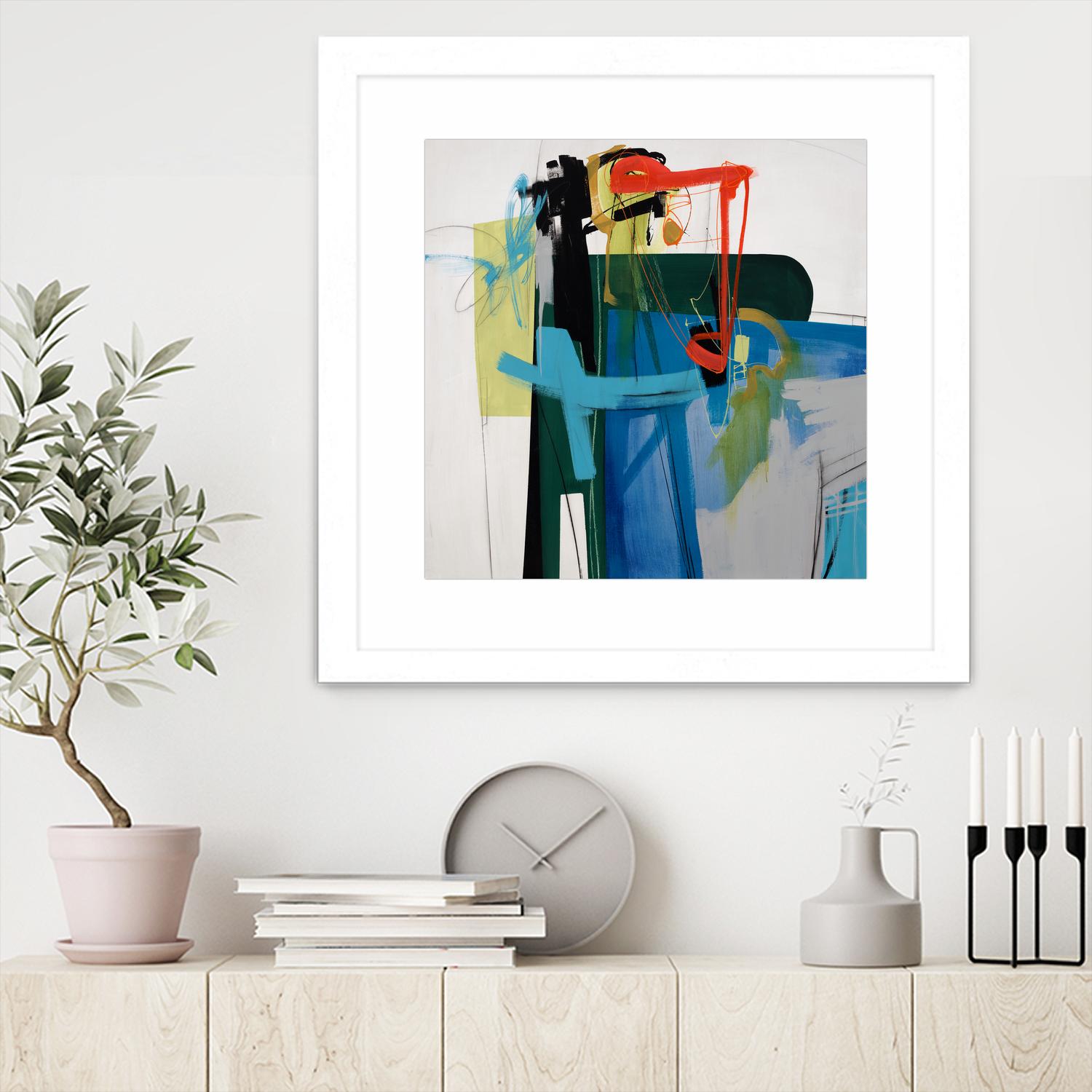 Return the Fork by Daleno Art on GIANT ART - red abstract