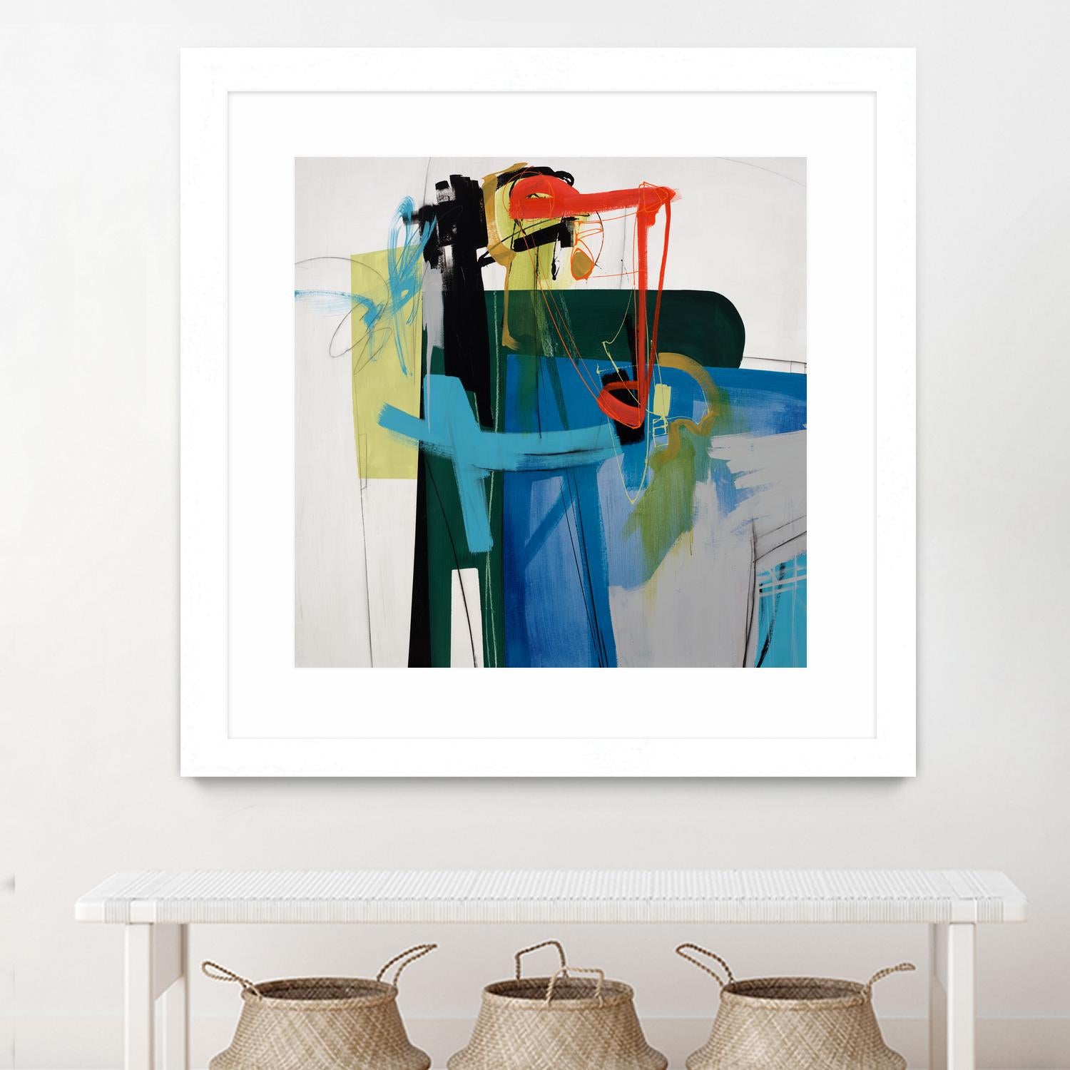 Return the Fork by Daleno Art on GIANT ART - red abstract