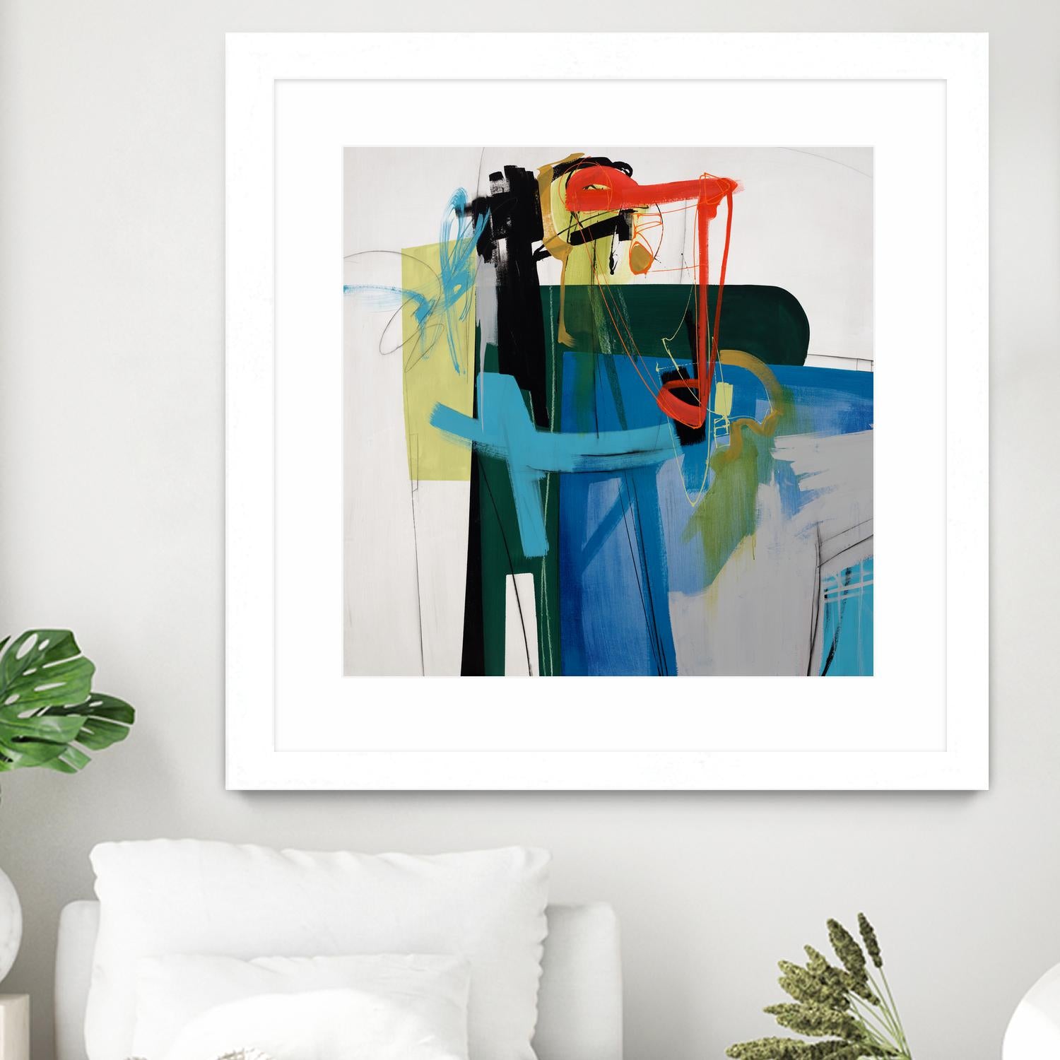 Return the Fork by Daleno Art on GIANT ART - red abstract