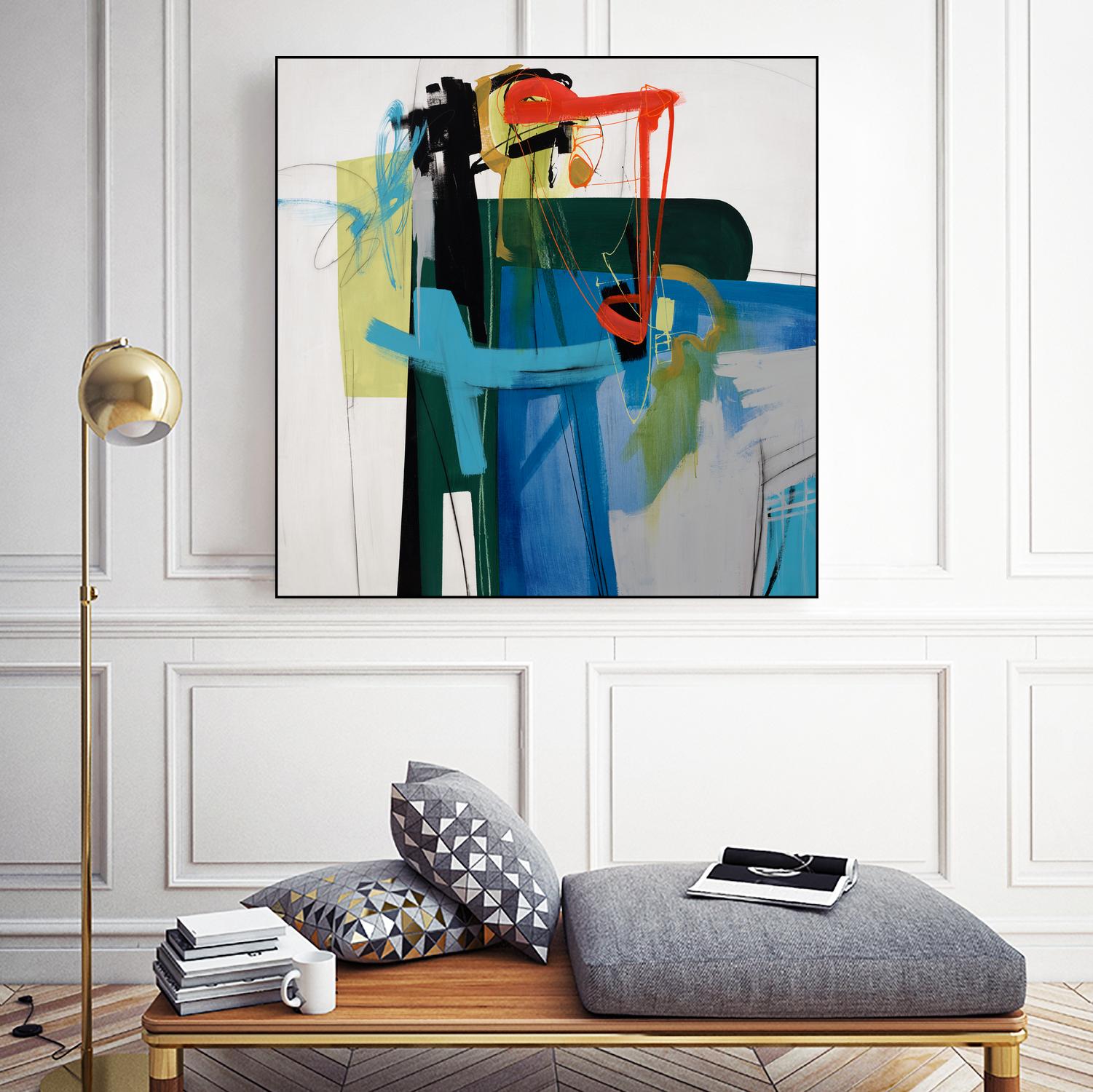 Return the Fork by Daleno Art on GIANT ART - red abstract