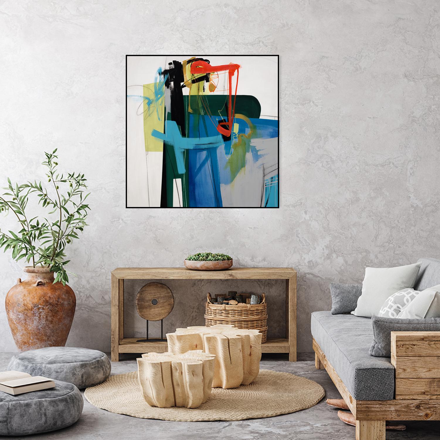 Return the Fork by Daleno Art on GIANT ART - red abstract