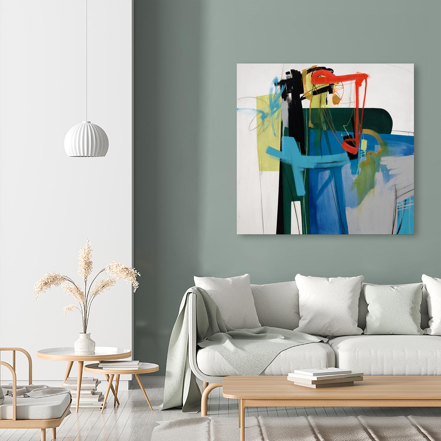 Return the Fork by Daleno Art on GIANT ART - red abstract