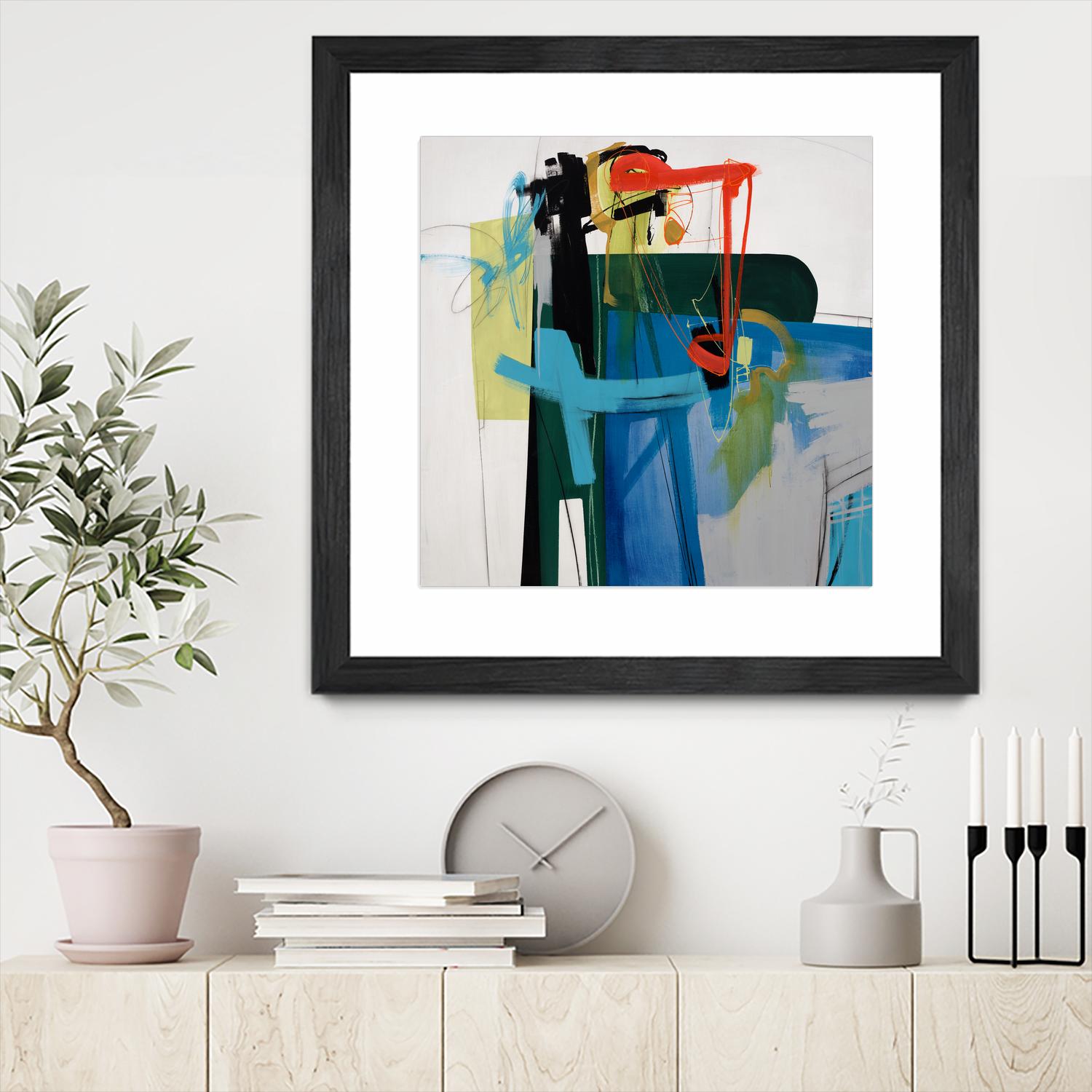 Return the Fork by Daleno Art on GIANT ART - red abstract