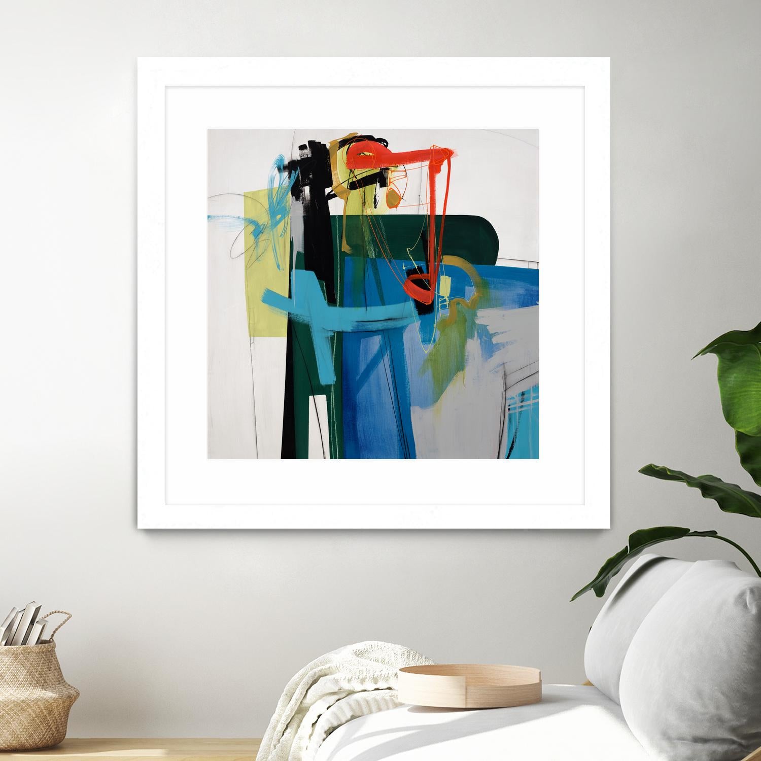 Return the Fork by Daleno Art on GIANT ART - red abstract