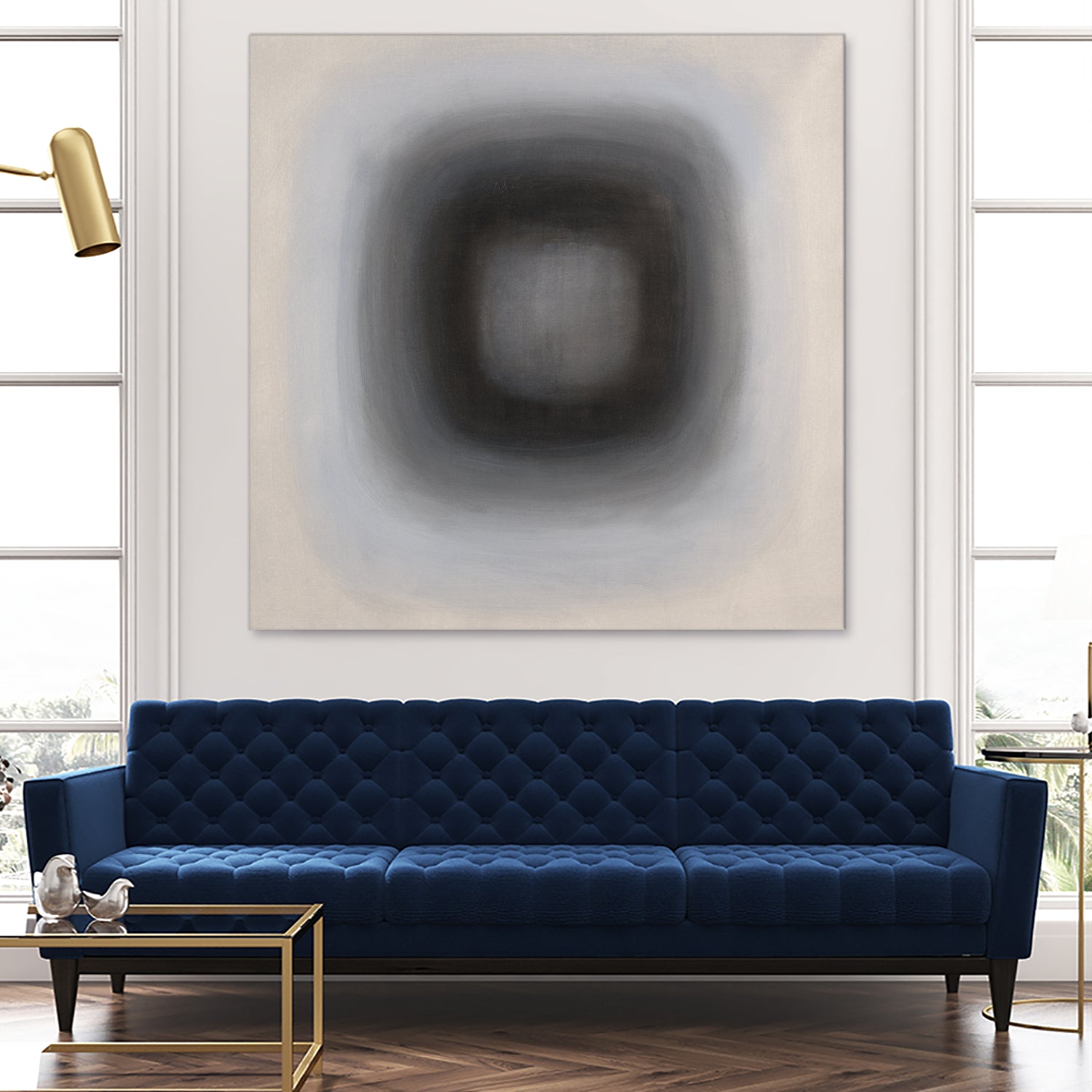 Finest Yet I by Daleno Art on GIANT ART - greywhite abstract