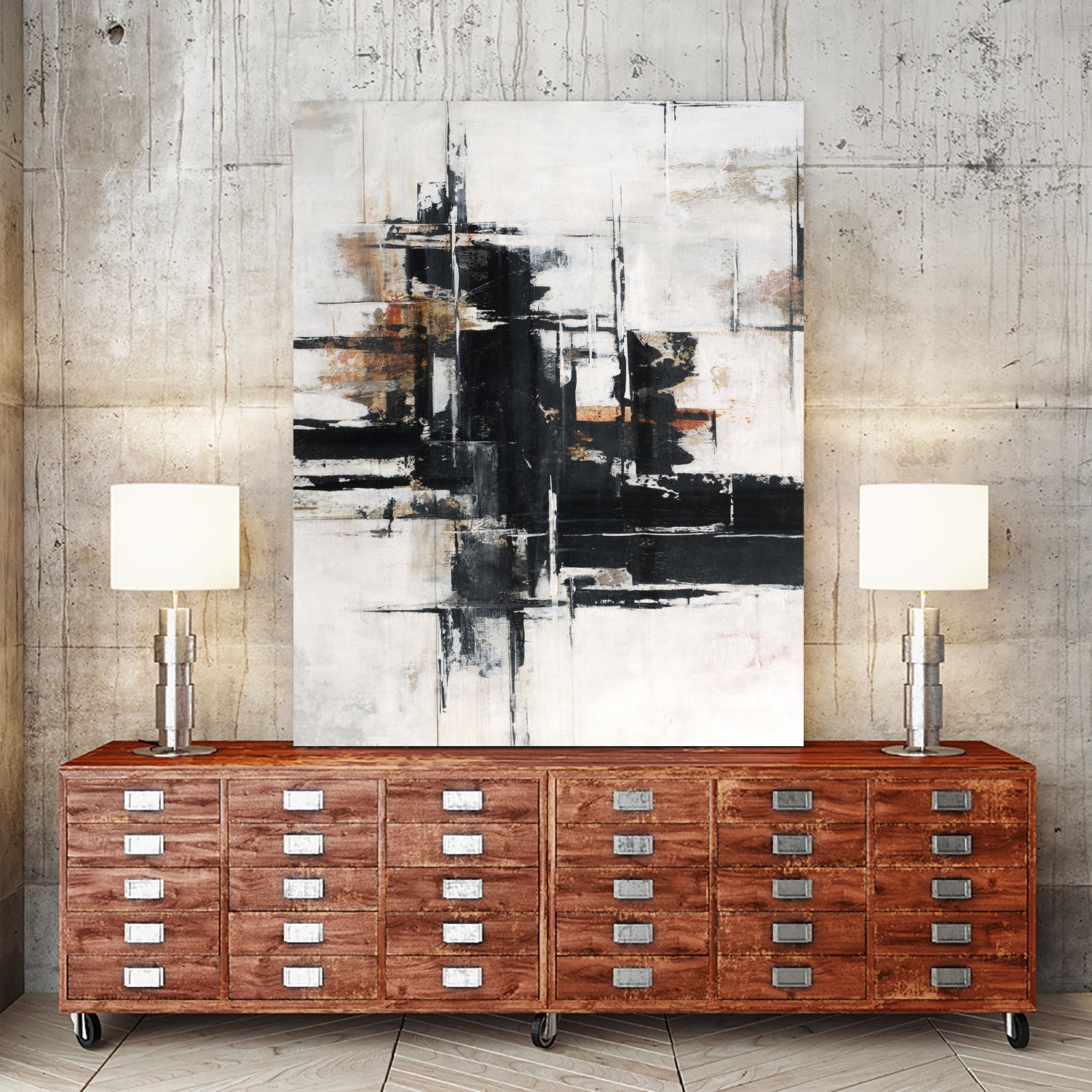 Heavy Traffic by Daleno Art on GIANT ART - black abstract