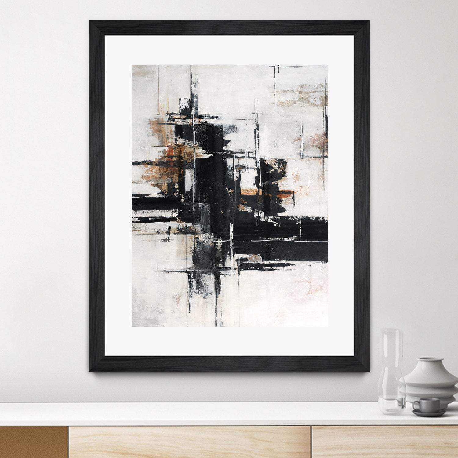 Heavy Traffic by Daleno Art on GIANT ART - black abstract