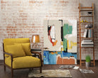 Comic Relief by Daleno Art on GIANT ART - green abstract