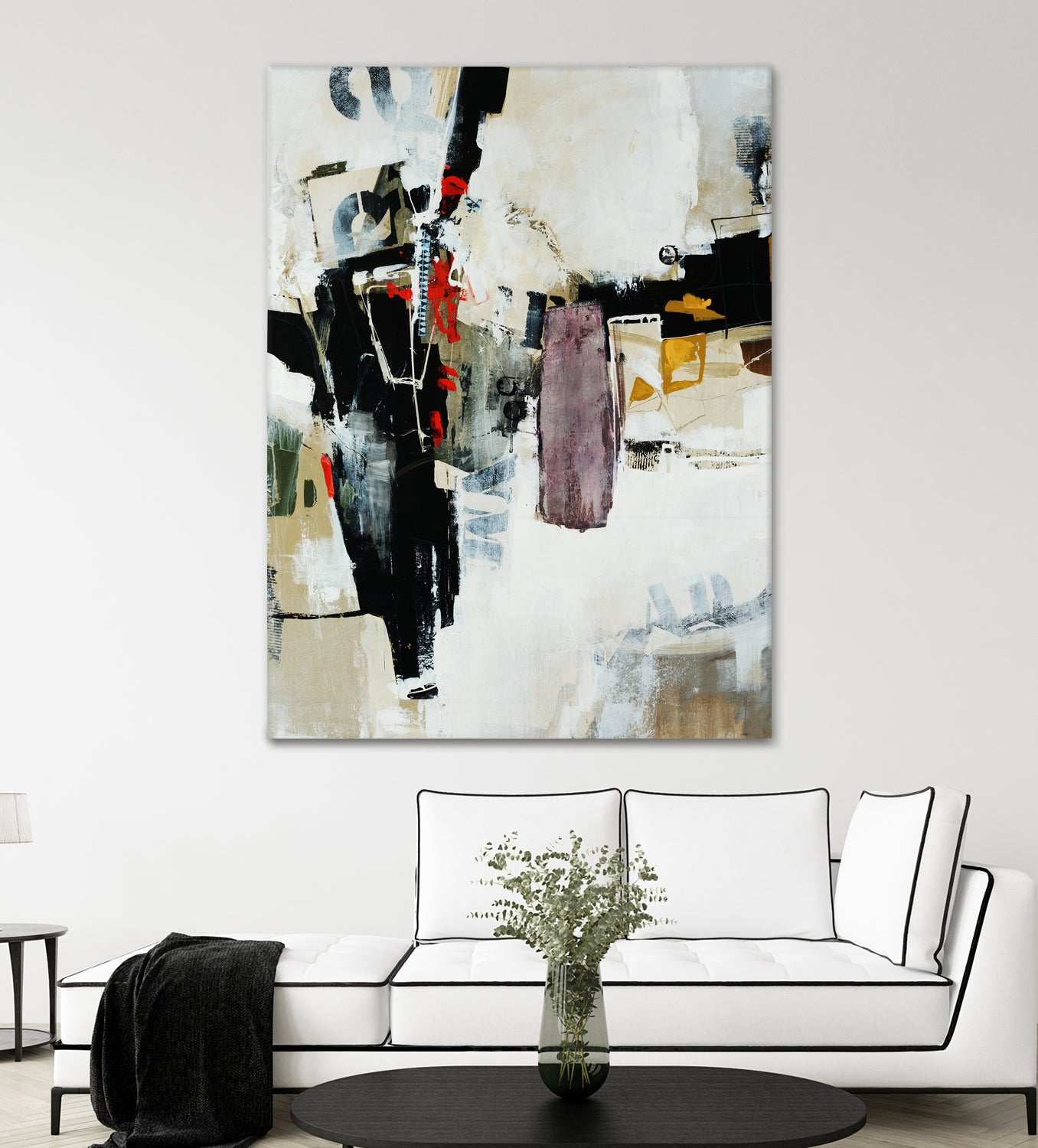 Battlefield by Daleno Art on GIANT ART - red abstract