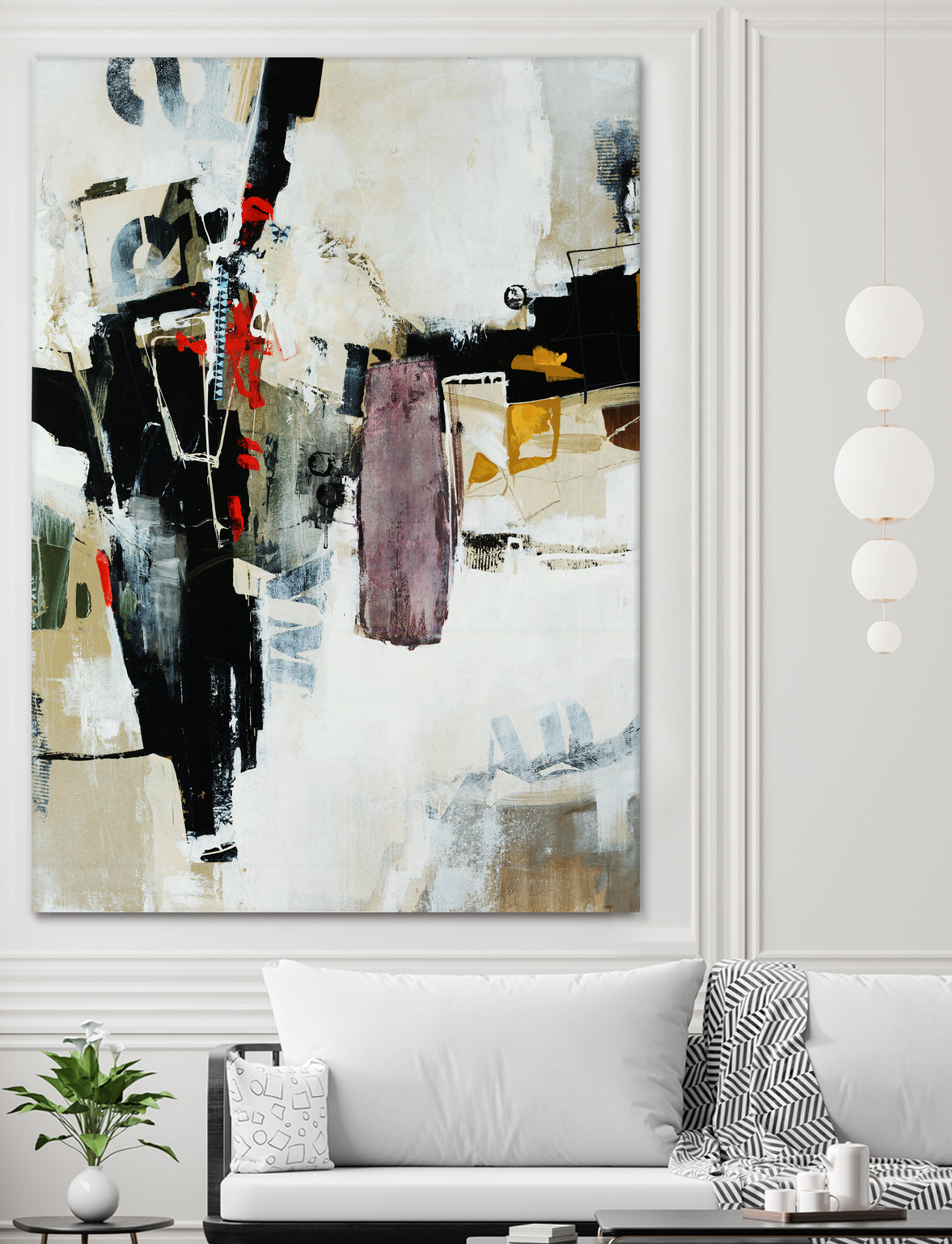 Battlefield by Daleno Art on GIANT ART - red abstract