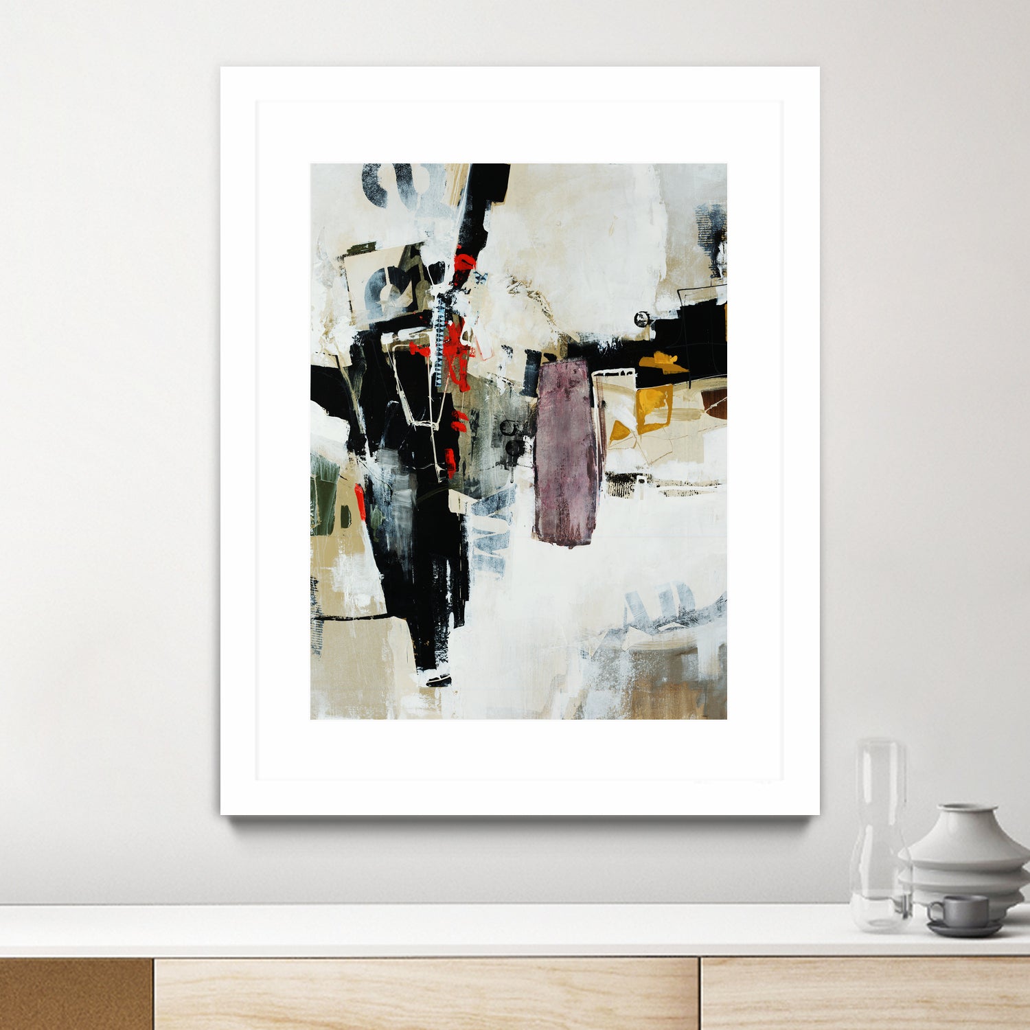 Battlefield by Daleno Art on GIANT ART - red abstract