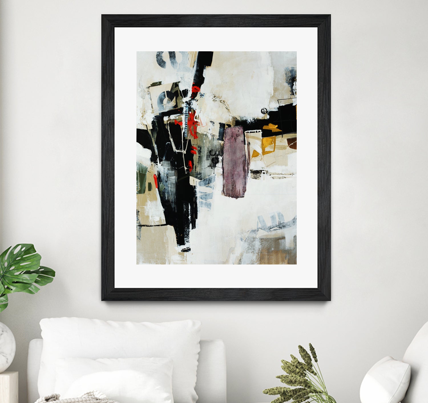 Battlefield by Daleno Art on GIANT ART - red abstract