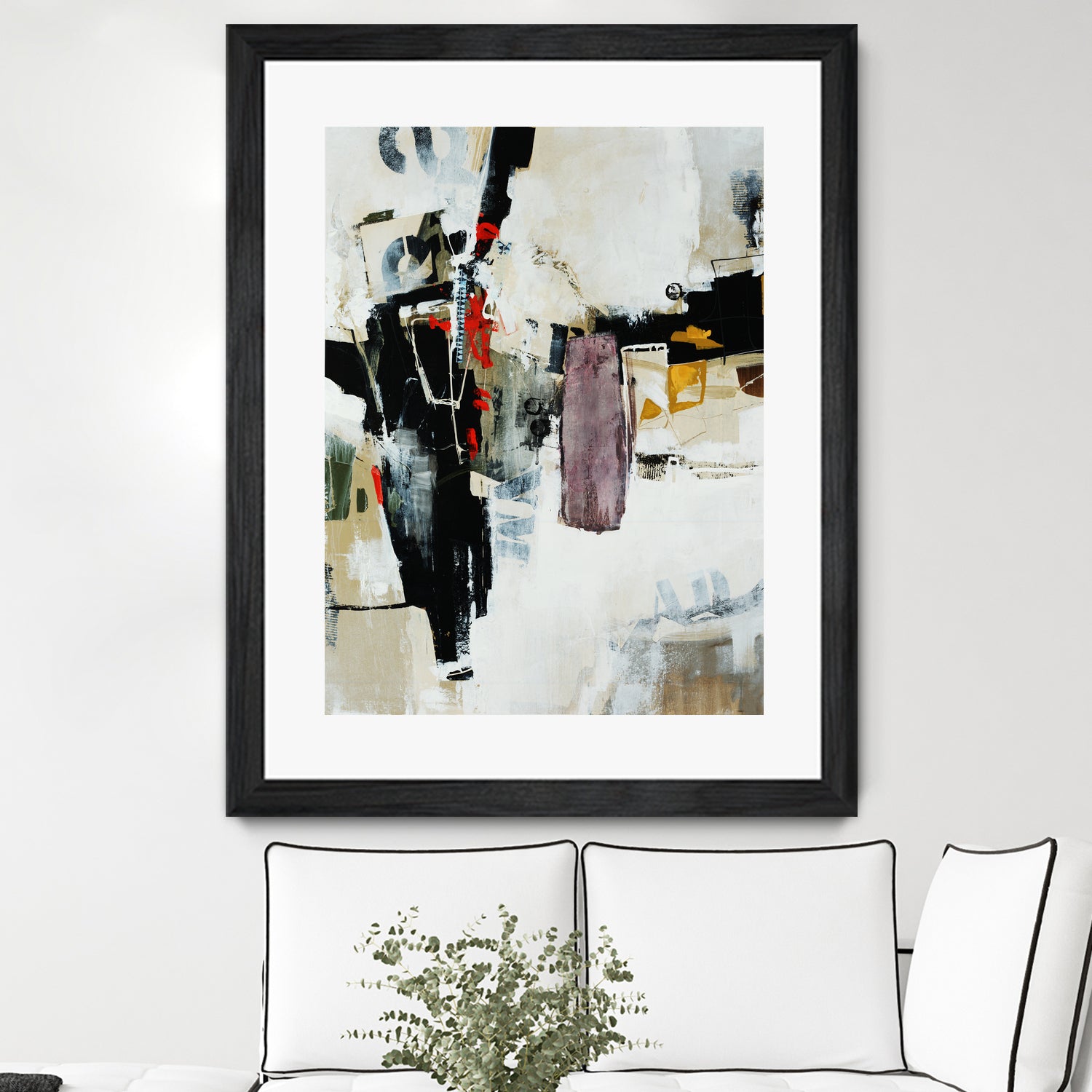 Battlefield by Daleno Art on GIANT ART - red abstract