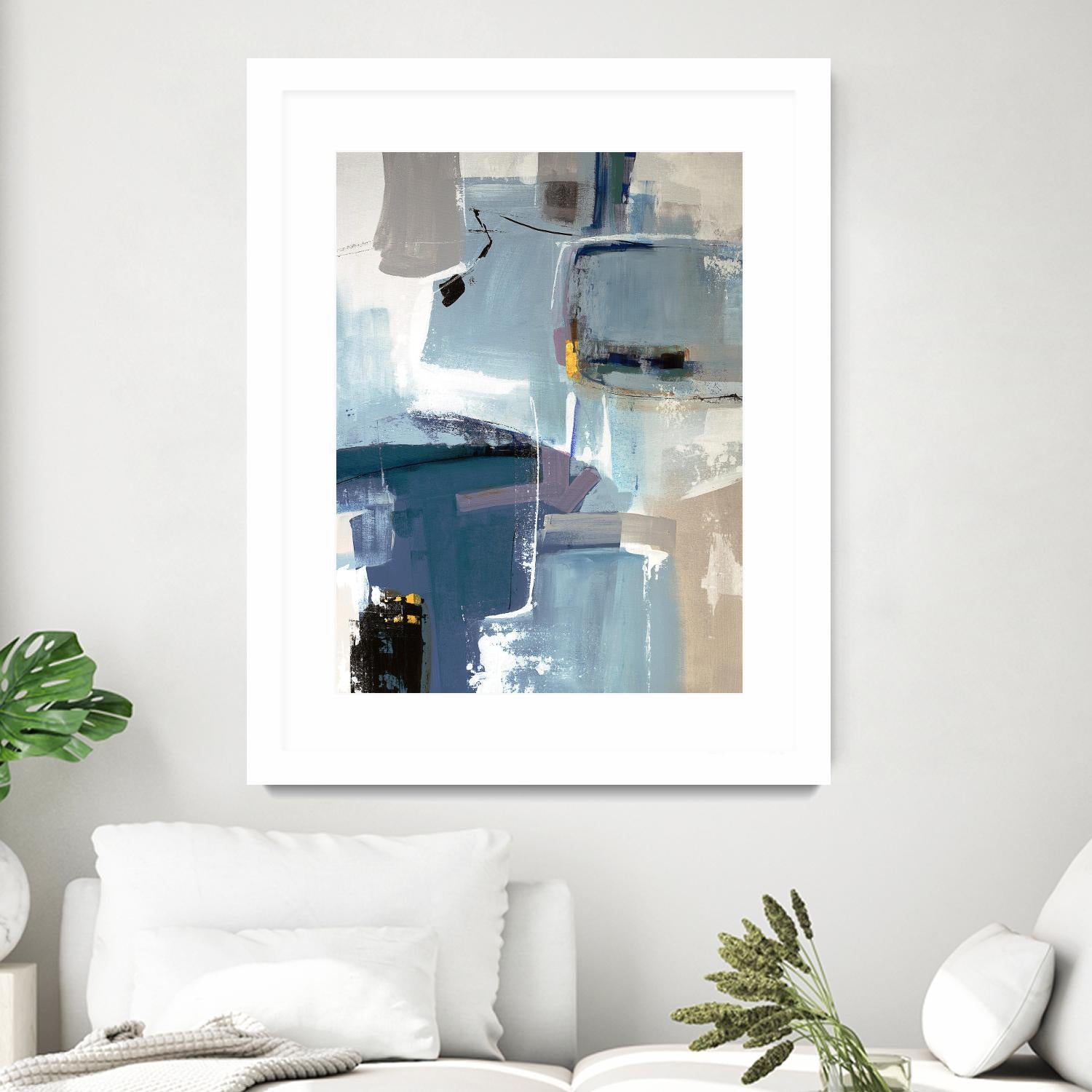 Pitfall by Daleno Art on GIANT ART - beige abstract abstract