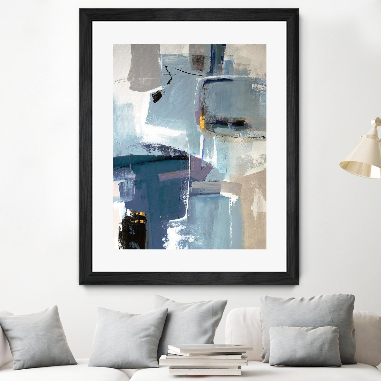 Pitfall by Daleno Art on GIANT ART - beige abstract abstract