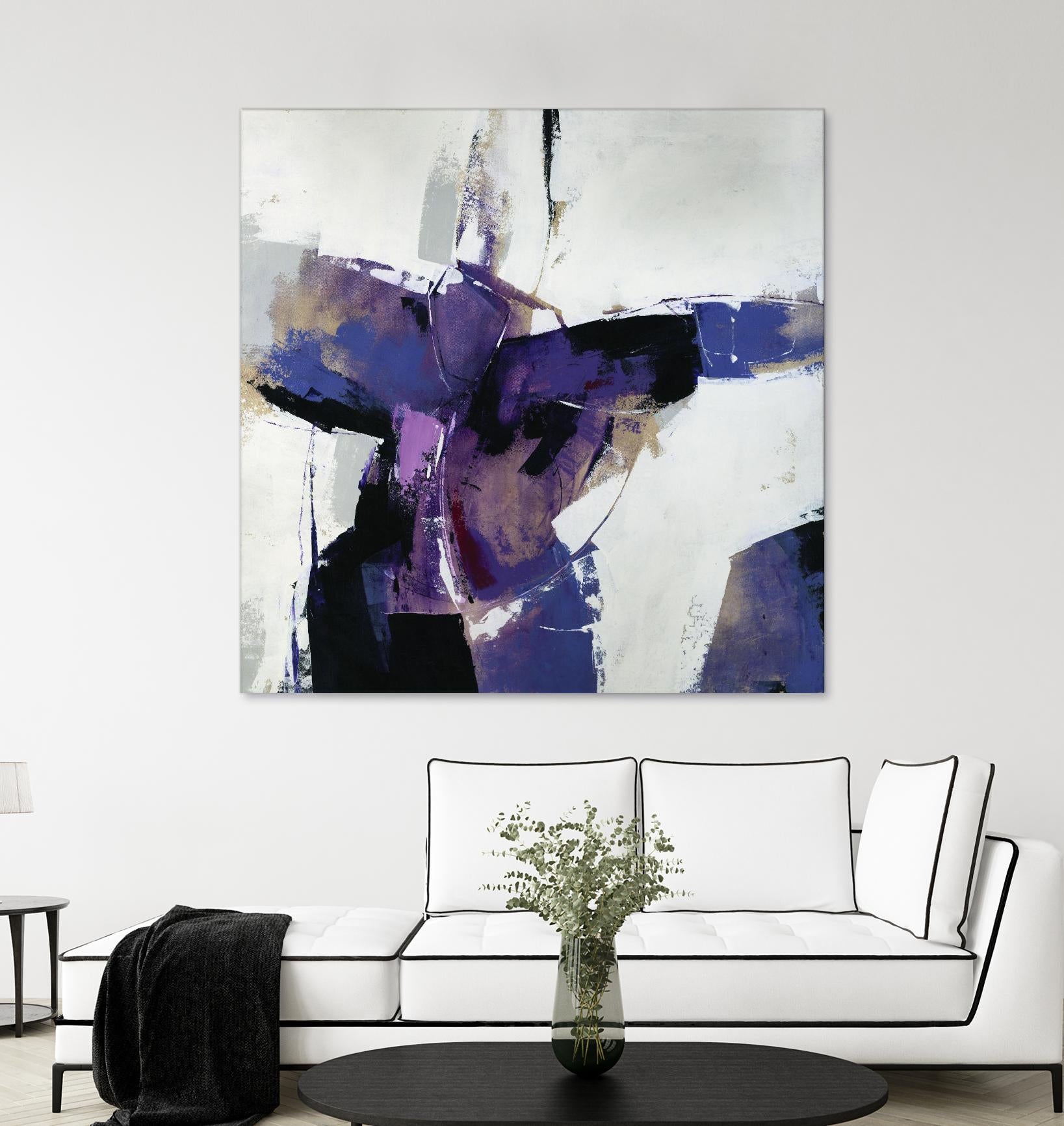 Curious Mischief by Daleno Art on GIANT ART - white abstract abstrait