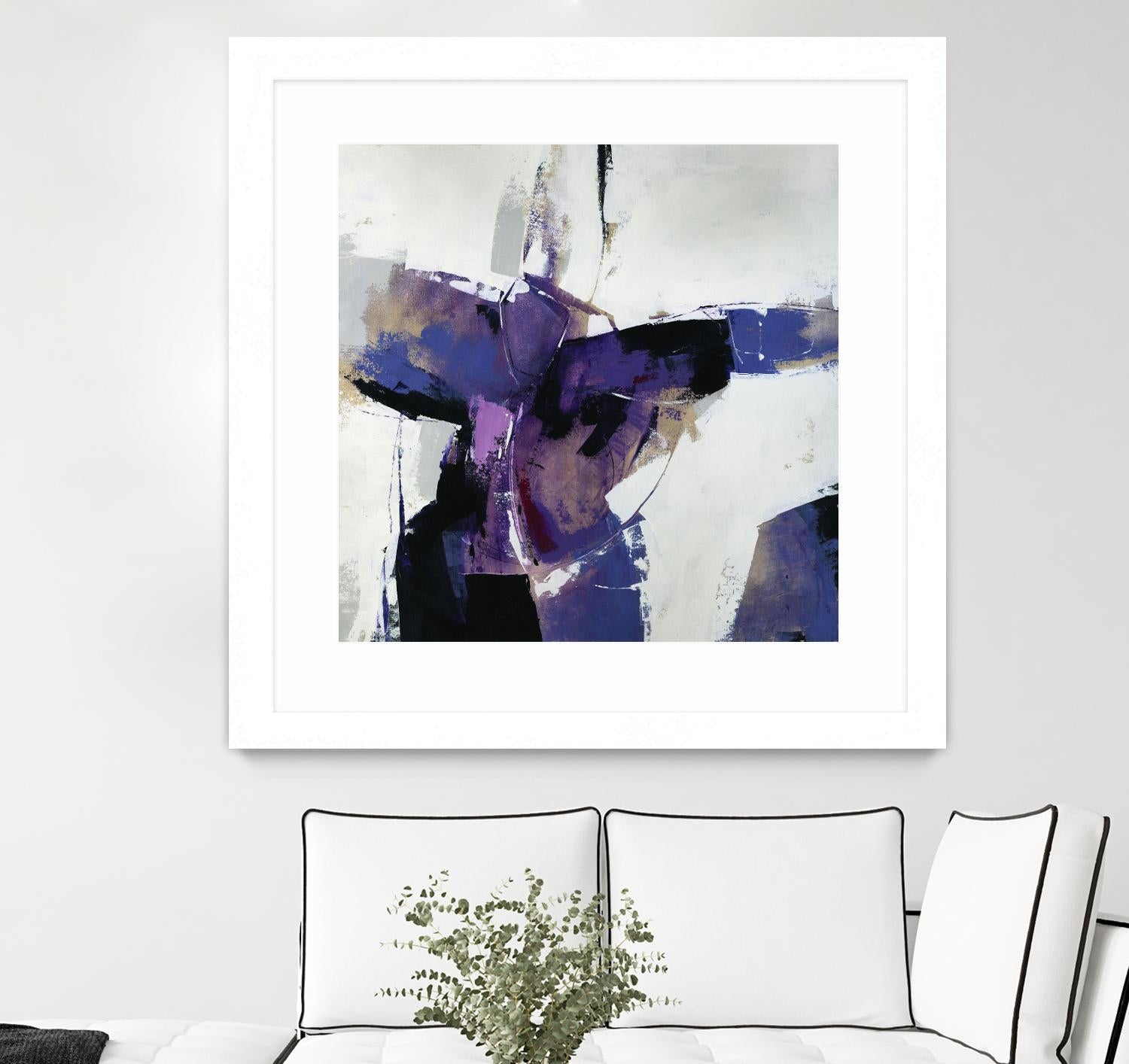 Curious Mischief by Daleno Art on GIANT ART - white abstract abstrait