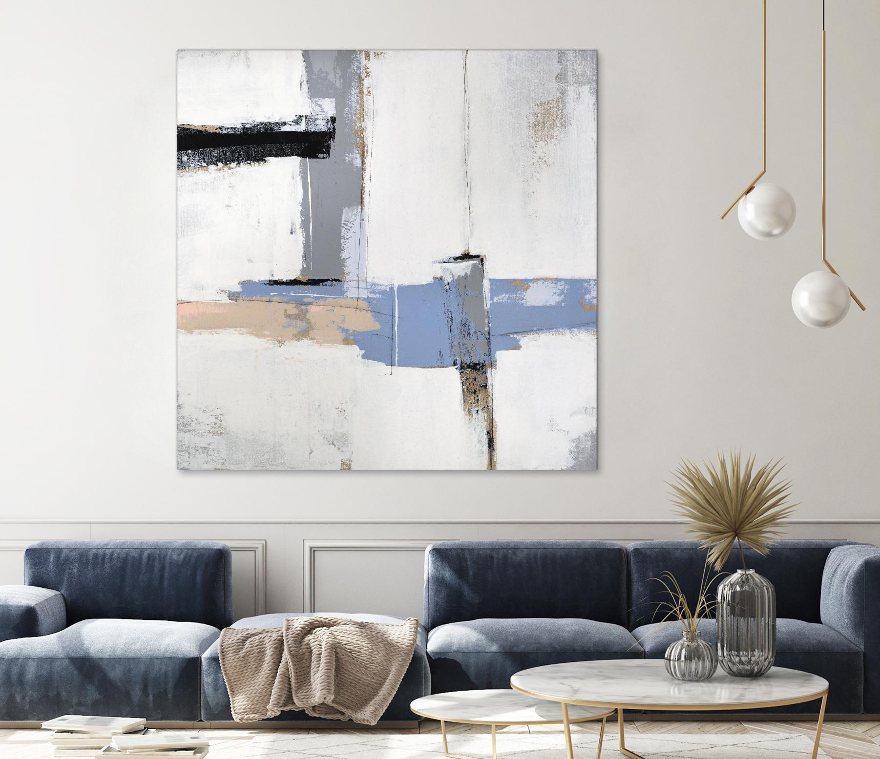 Broken Edges I by Daleno Art on GIANT ART - gold abstract abstrait