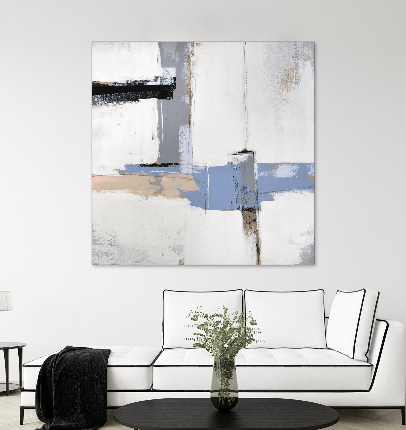 Broken Edges I by Daleno Art on GIANT ART - gold abstract abstrait