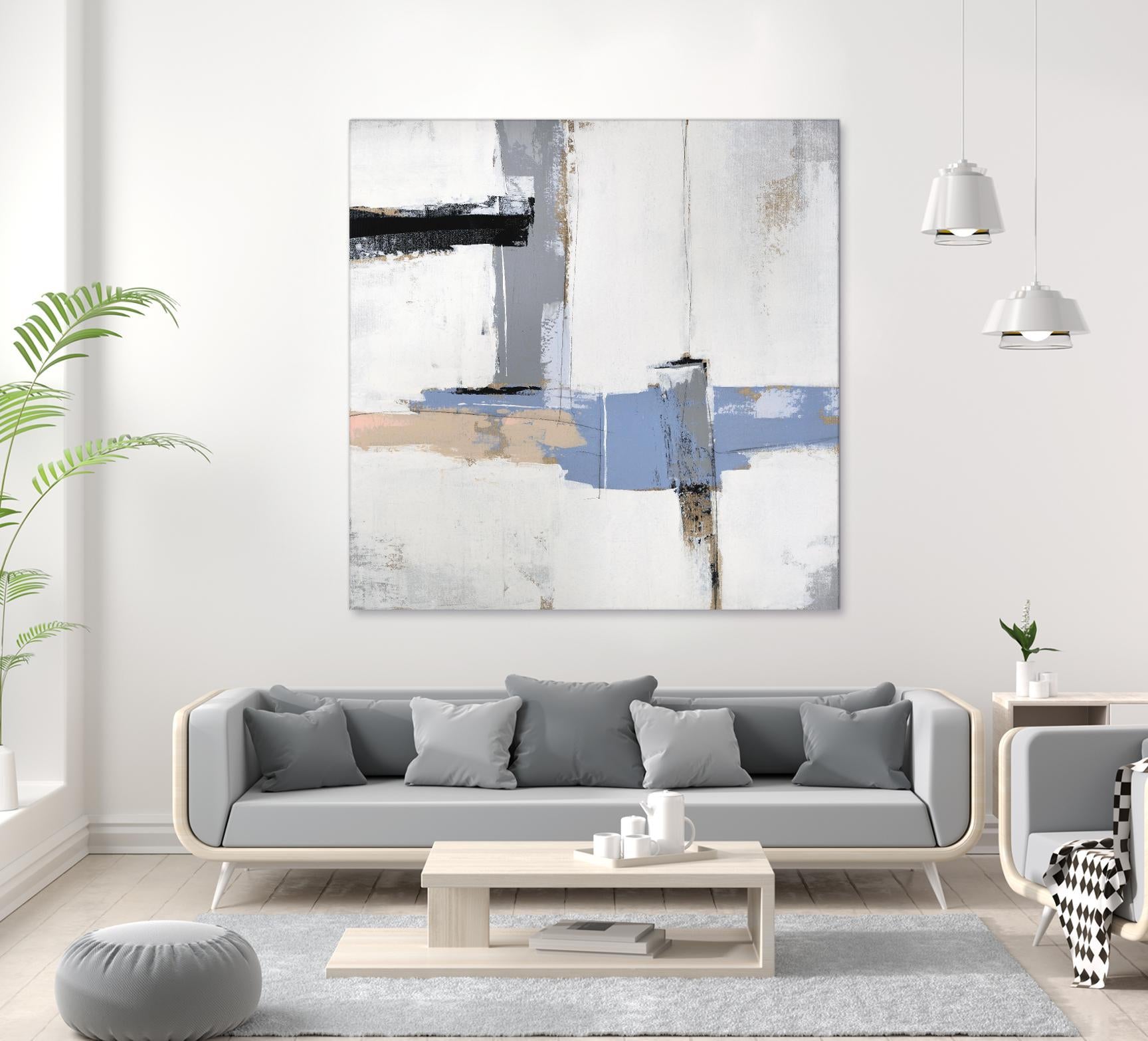 Broken Edges I by Daleno Art on GIANT ART - gold abstract abstrait