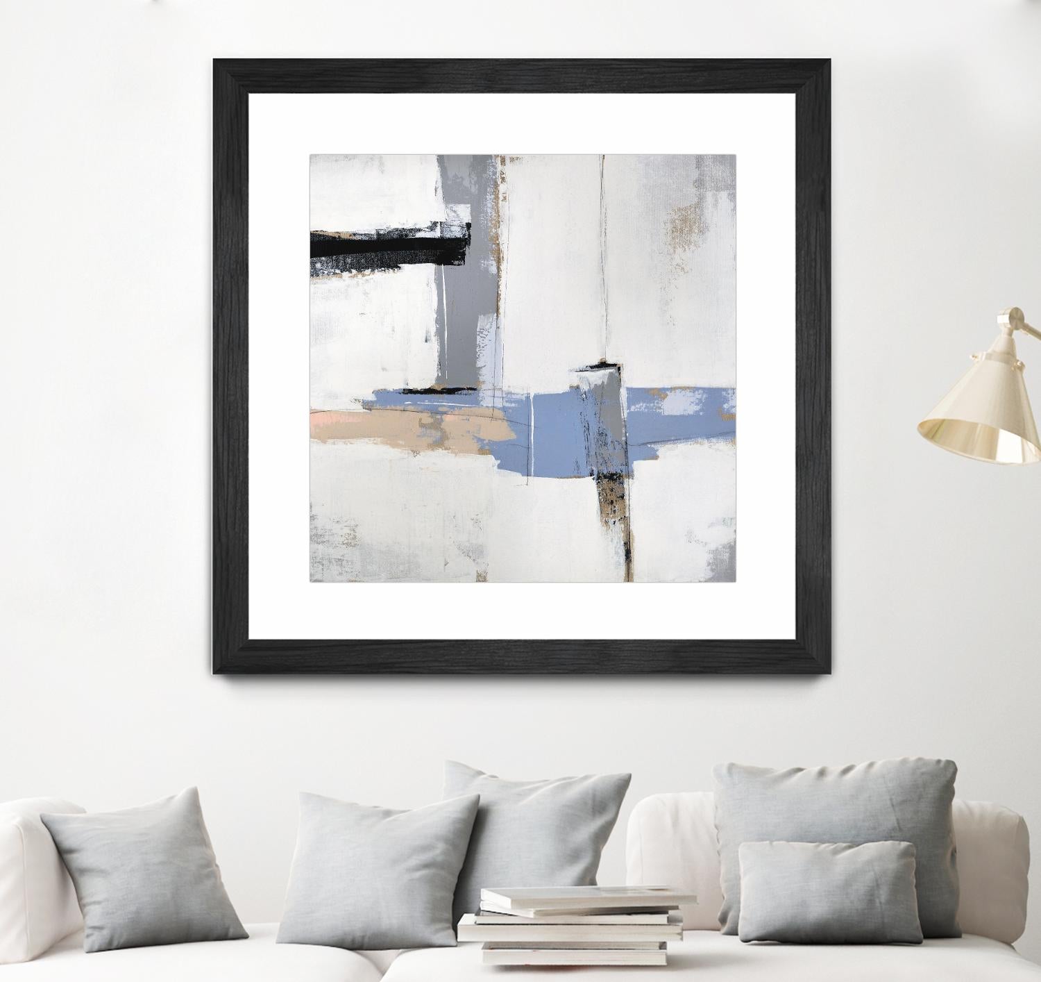 Broken Edges I by Daleno Art on GIANT ART - gold abstract abstrait