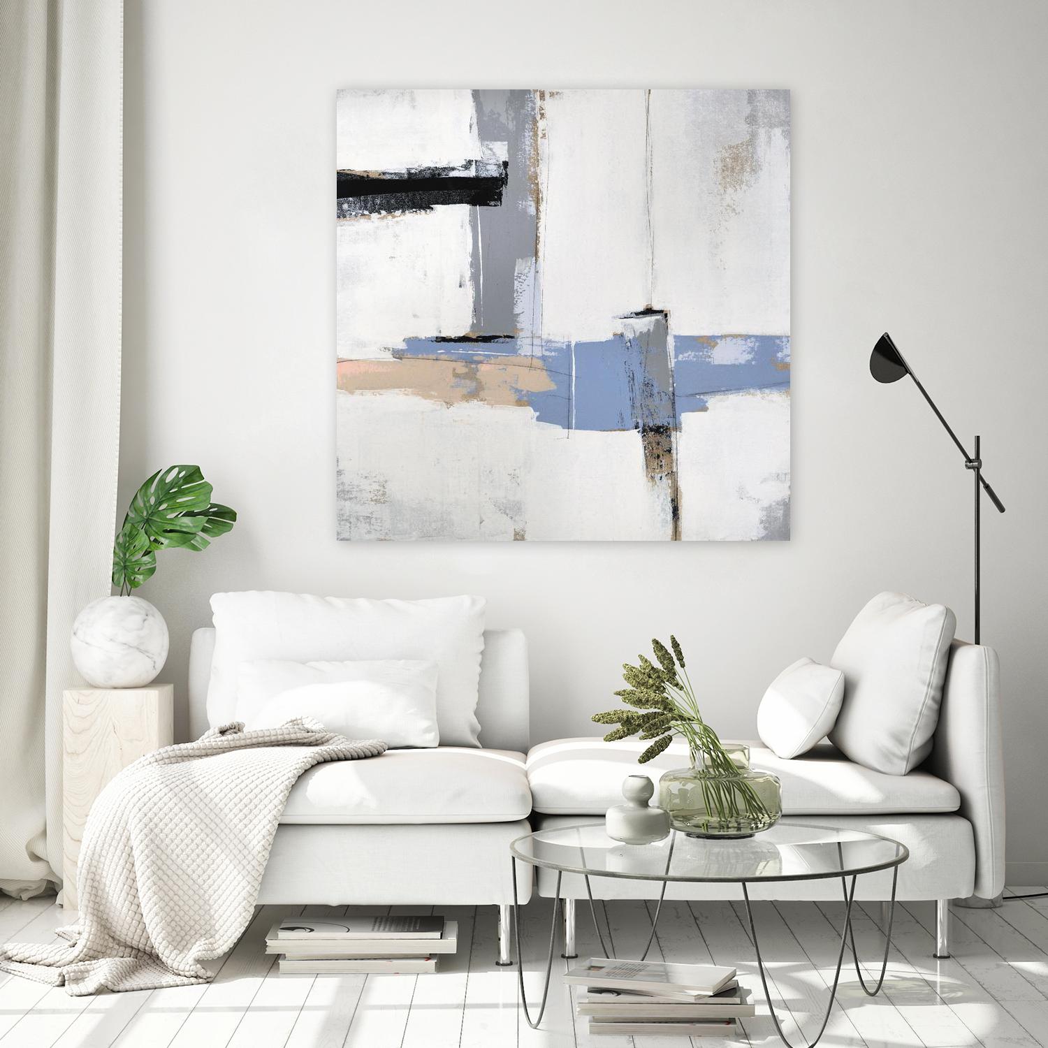 Broken Edges I by Daleno Art on GIANT ART - gold abstract abstrait