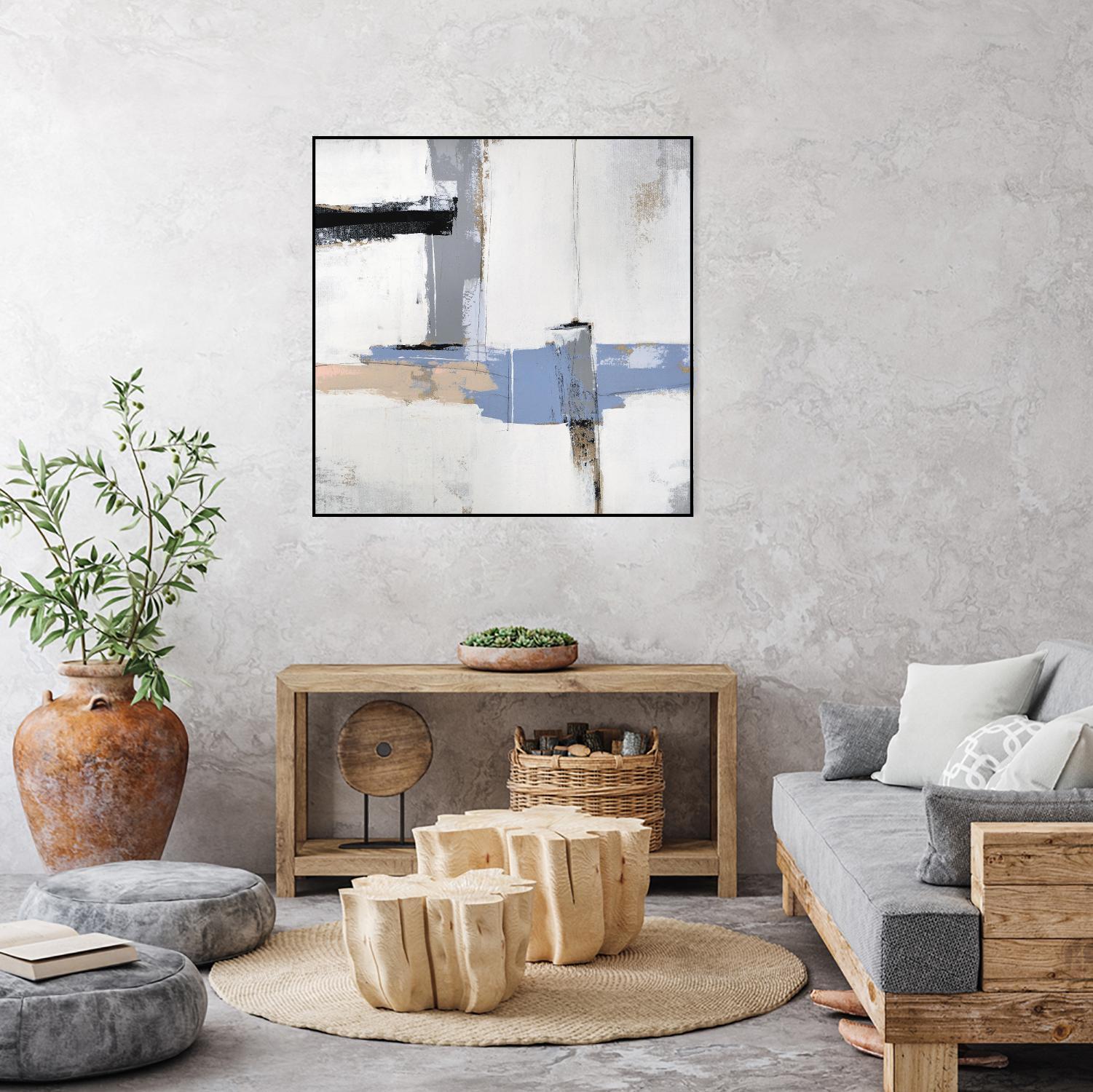 Broken Edges I by Daleno Art on GIANT ART - gold abstract abstrait