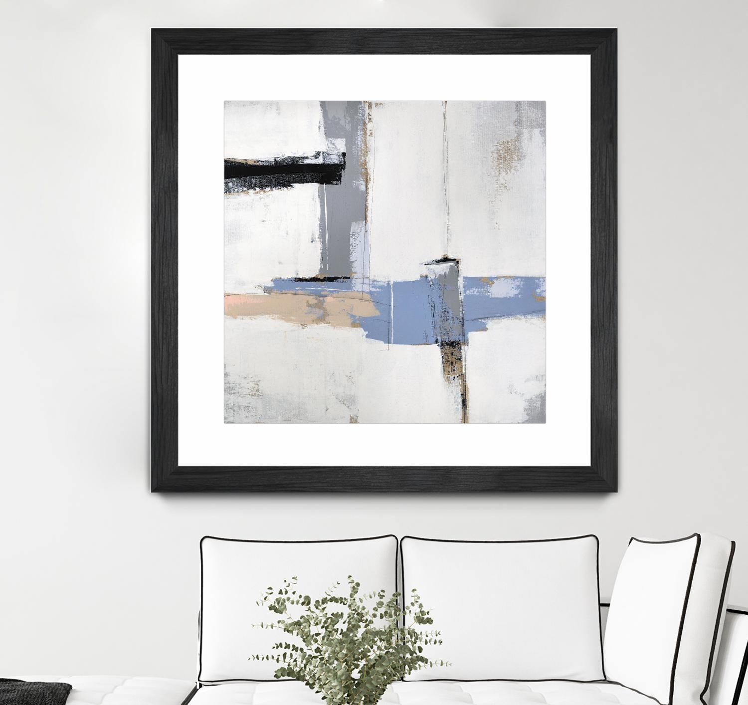 Broken Edges I by Daleno Art on GIANT ART - gold abstract abstrait