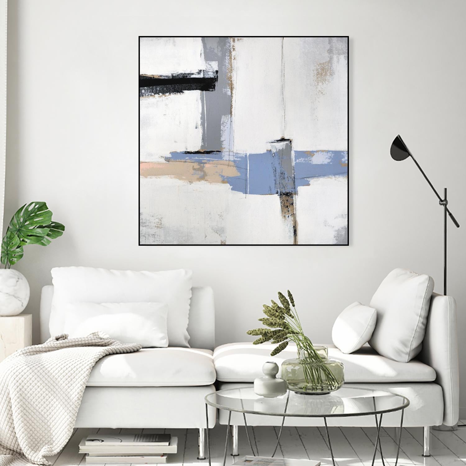 Broken Edges I by Daleno Art on GIANT ART - gold abstract abstrait