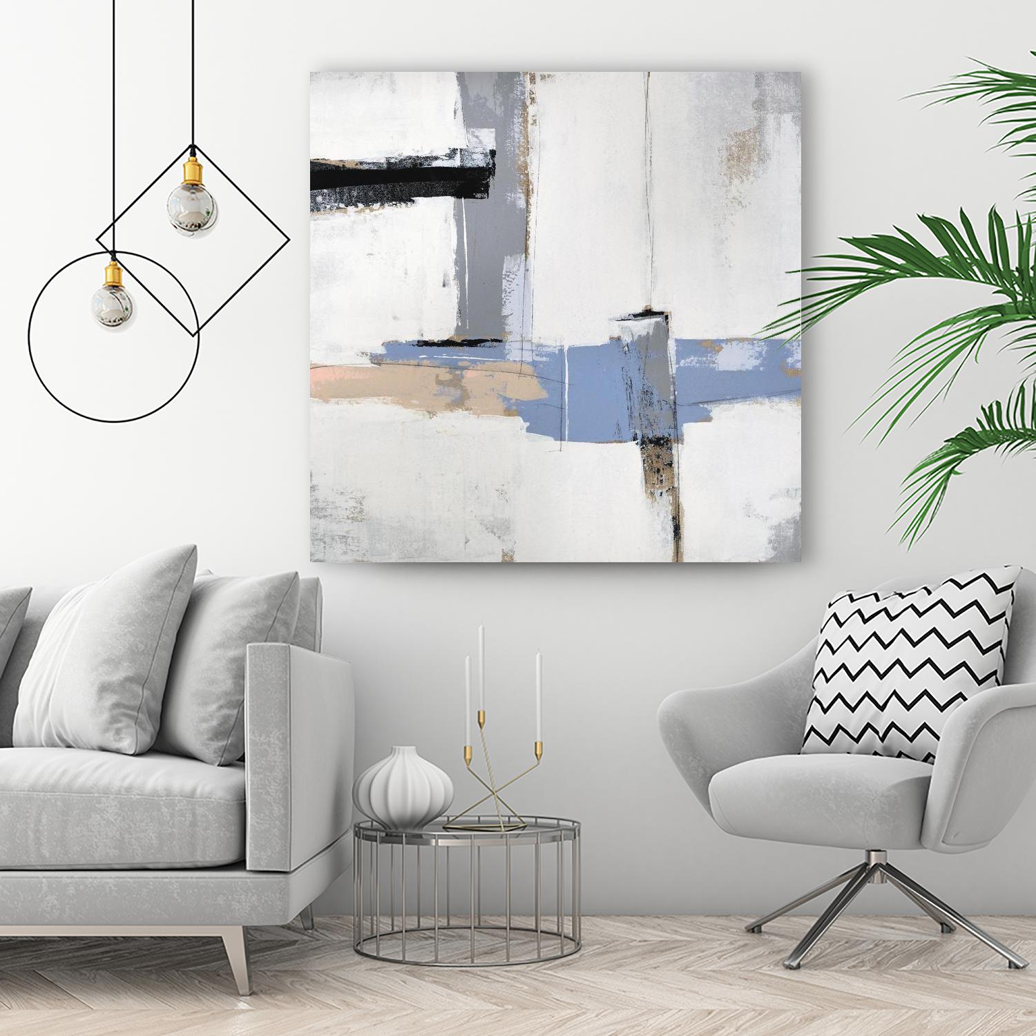 Broken Edges I by Daleno Art on GIANT ART - gold abstract abstrait