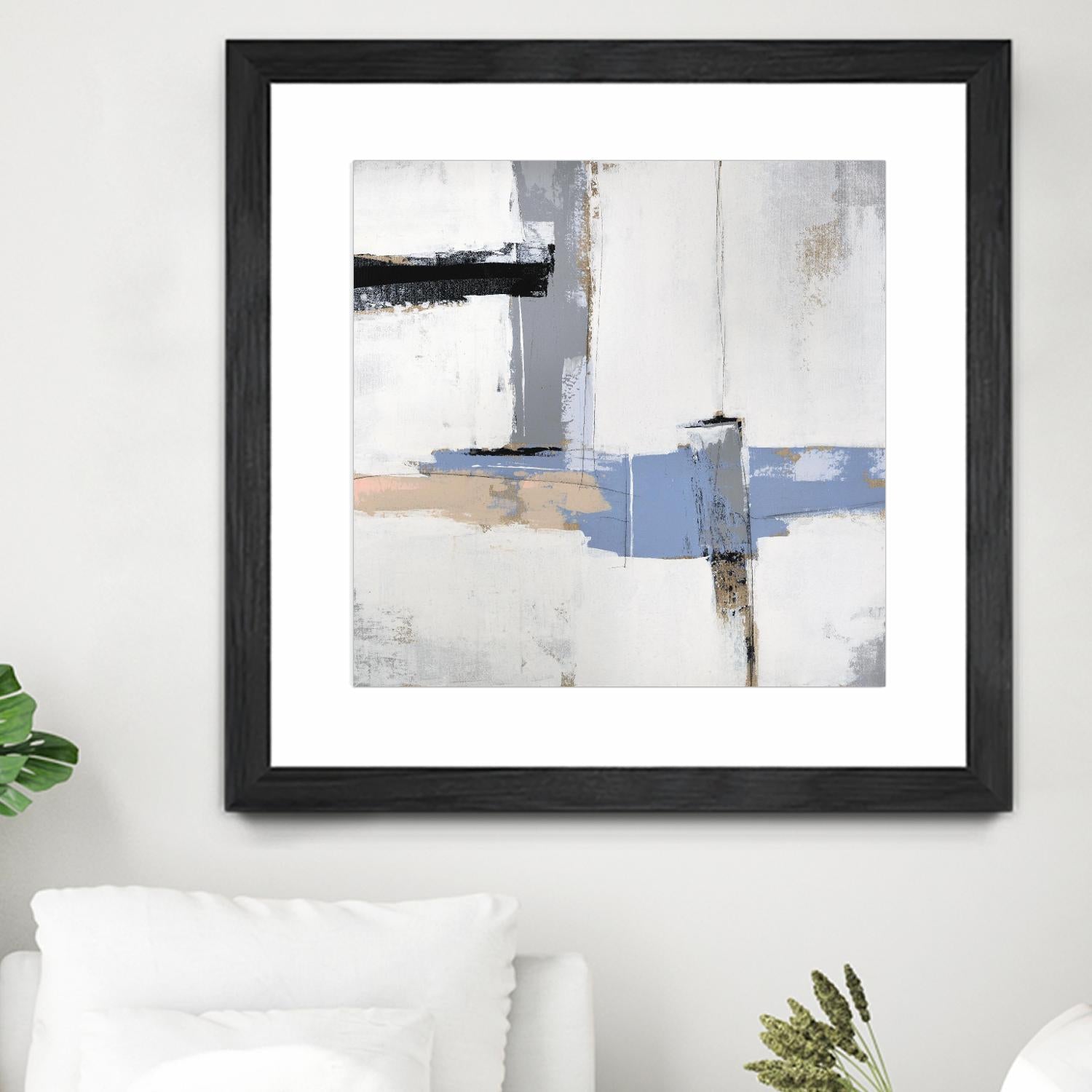 Broken Edges I by Daleno Art on GIANT ART - gold abstract abstrait