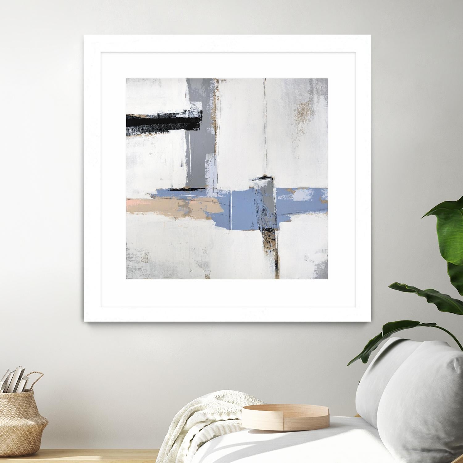 Broken Edges I by Daleno Art on GIANT ART - gold abstract abstrait