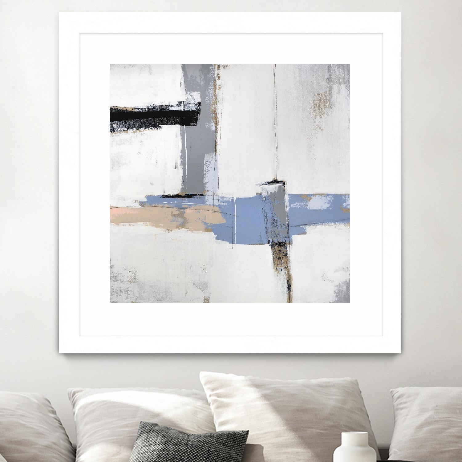 Broken Edges I by Daleno Art on GIANT ART - gold abstract abstrait