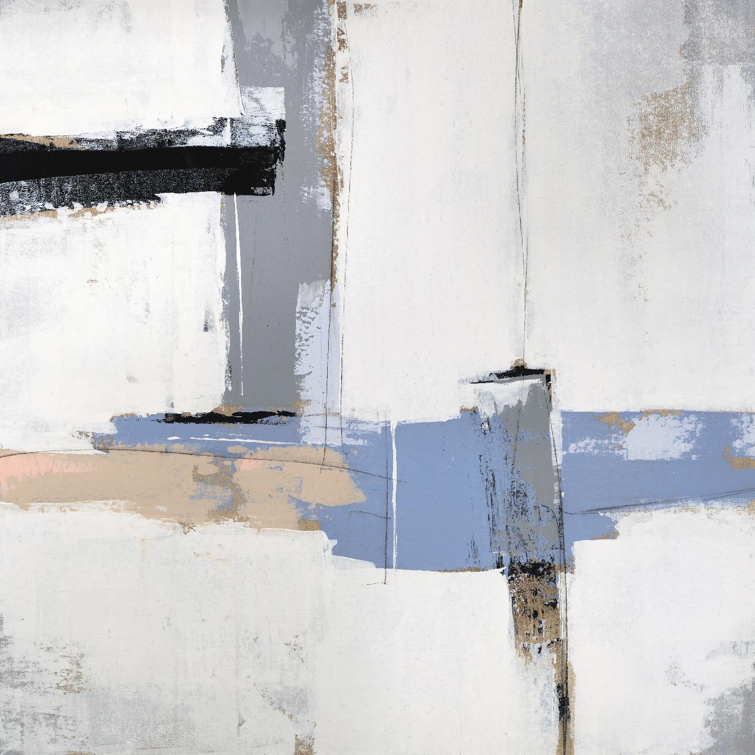 Broken Edges I by Daleno Art on GIANT ART - gold abstract abstrait