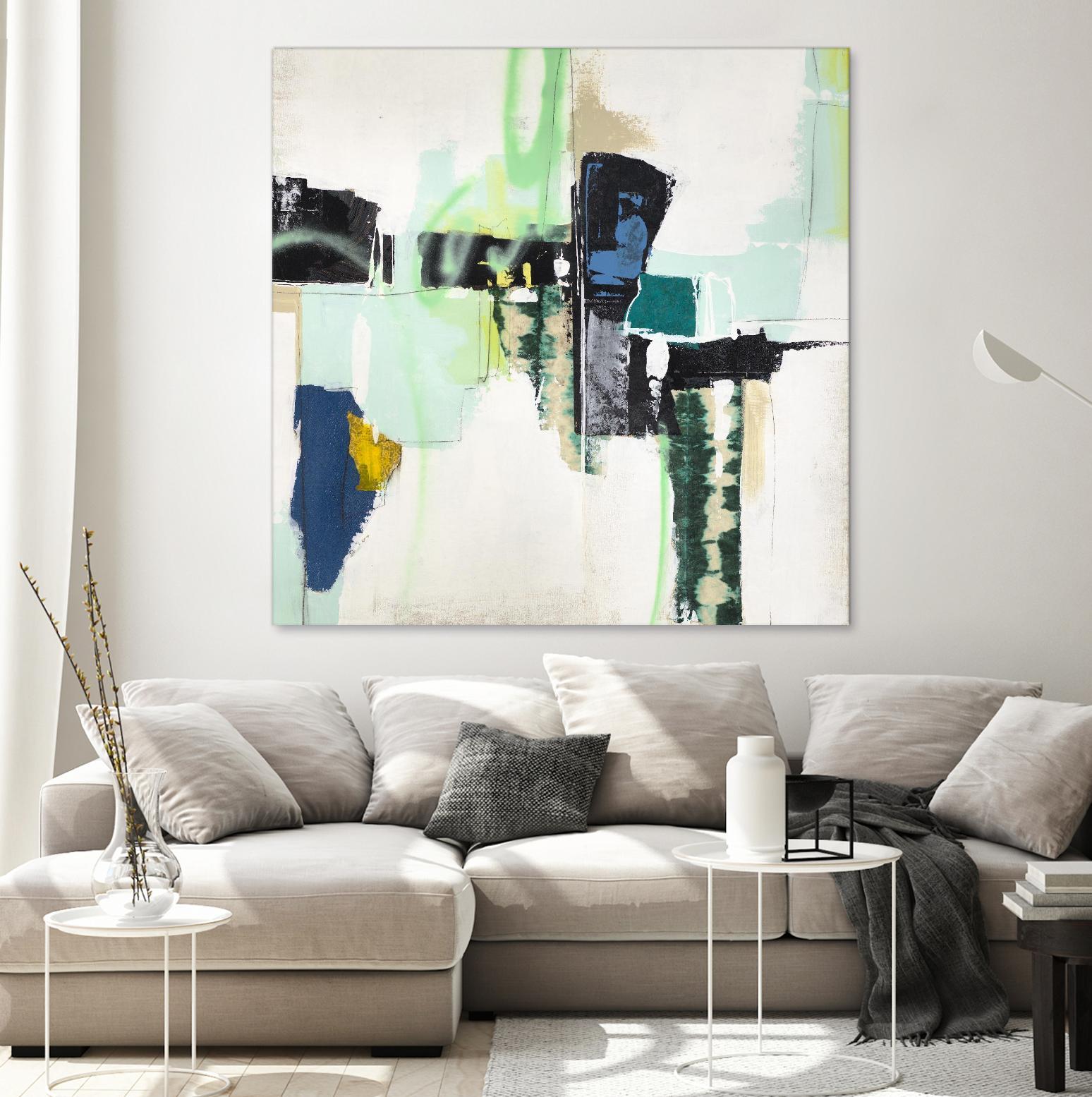 To Tell the Truth II by Daleno Art on GIANT ART - beige abstract abstrait