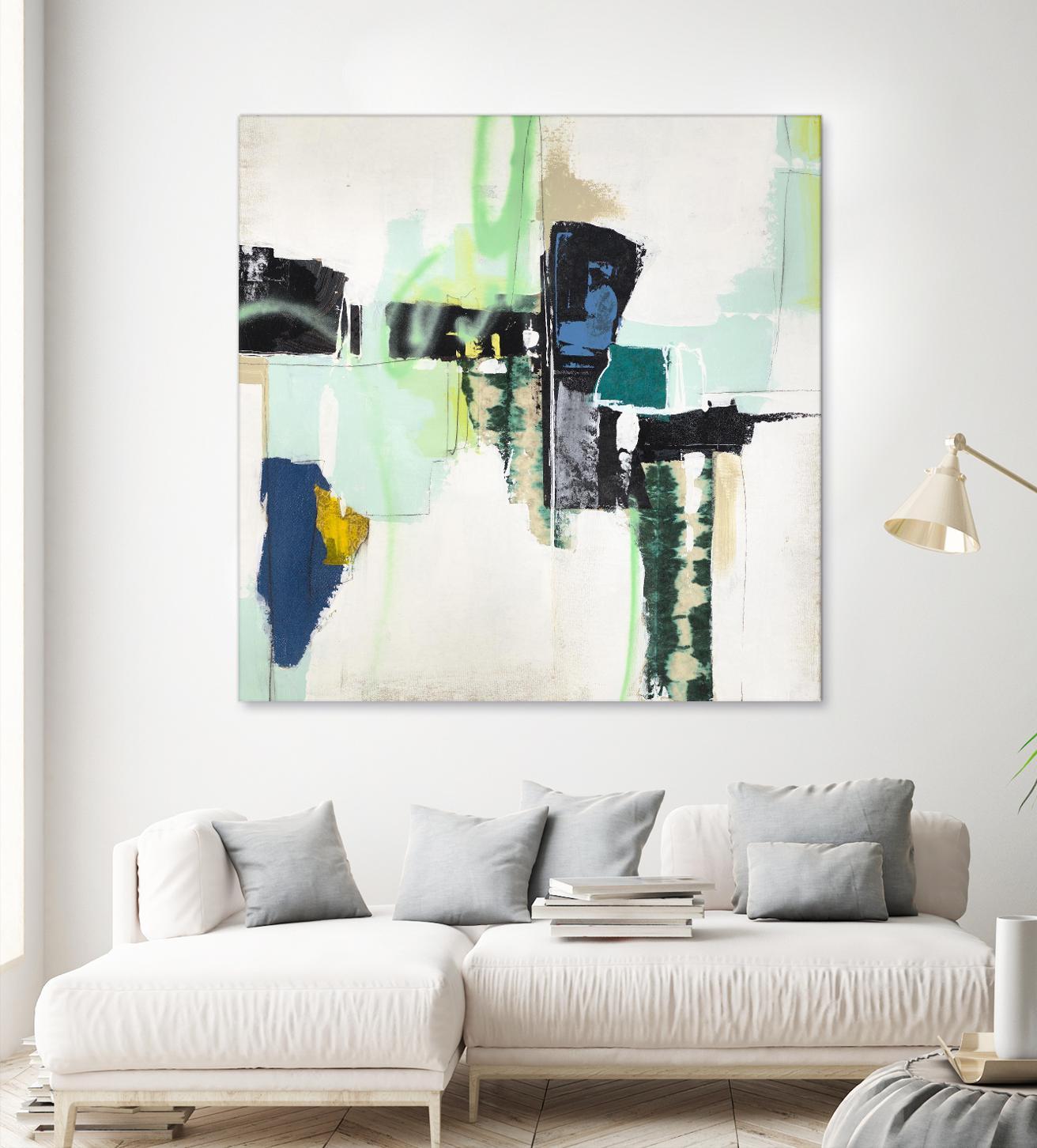 To Tell the Truth II by Daleno Art on GIANT ART - beige abstract abstrait