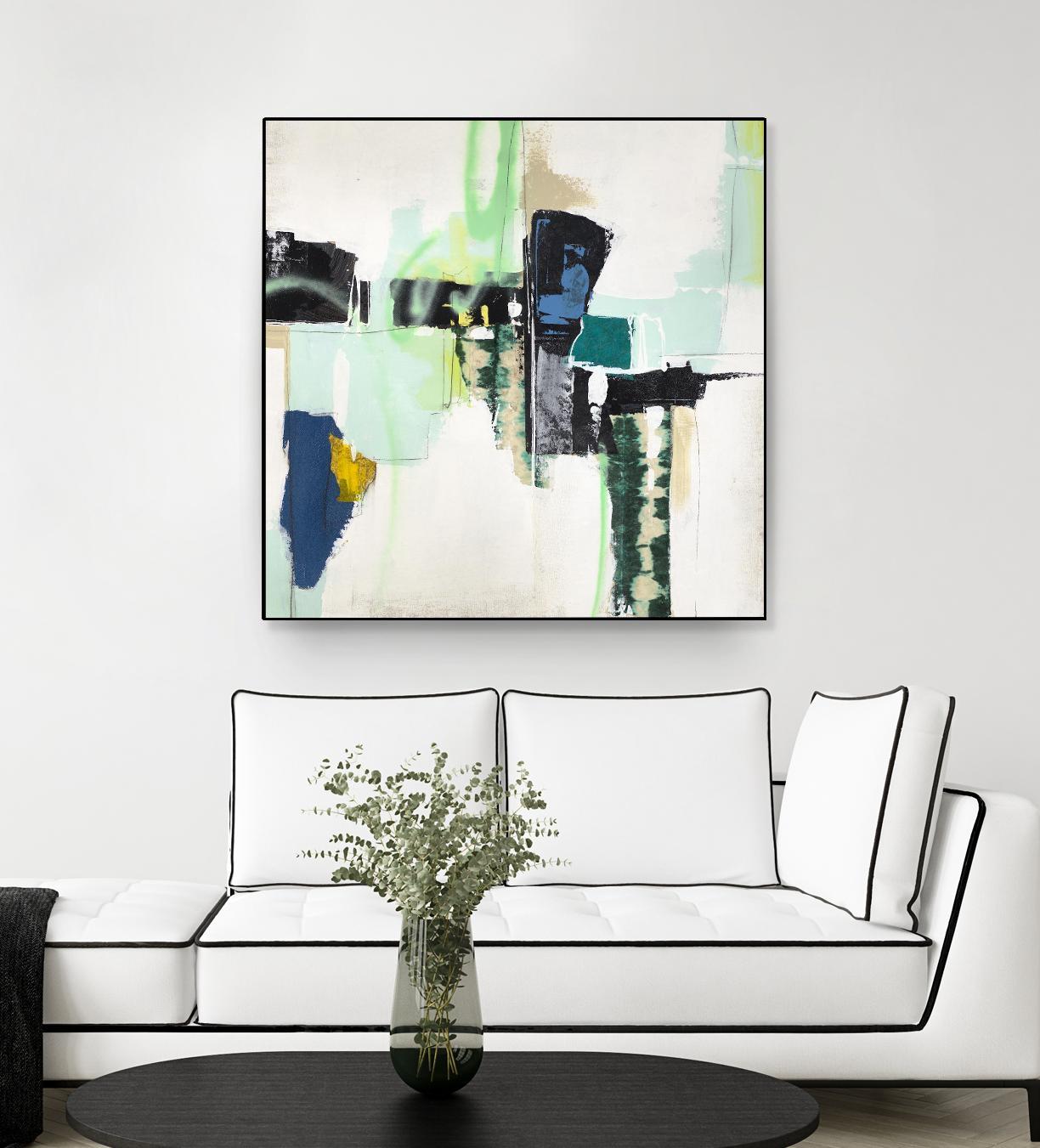 To Tell the Truth II by Daleno Art on GIANT ART - beige abstract abstrait