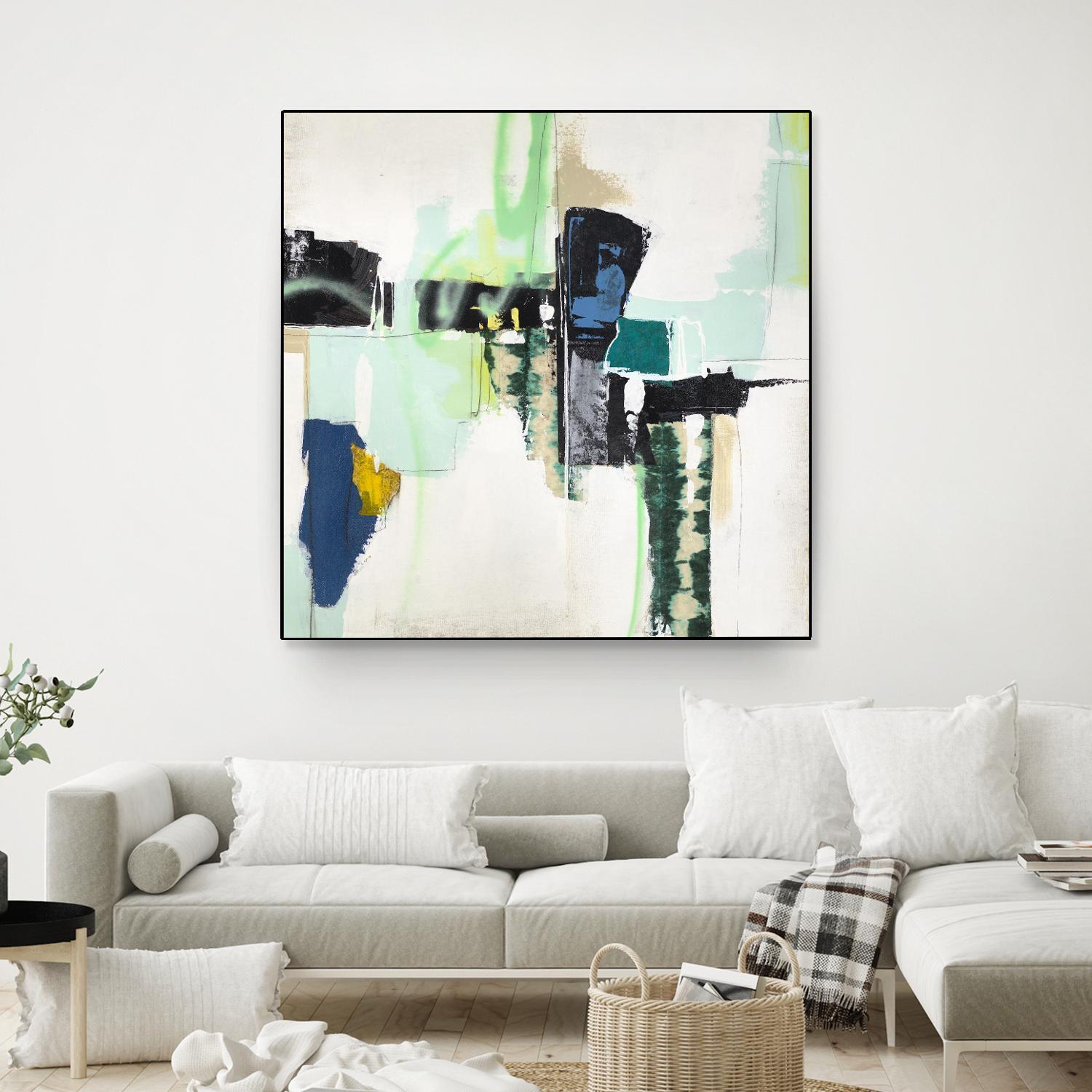 To Tell the Truth II by Daleno Art on GIANT ART - beige abstract abstrait