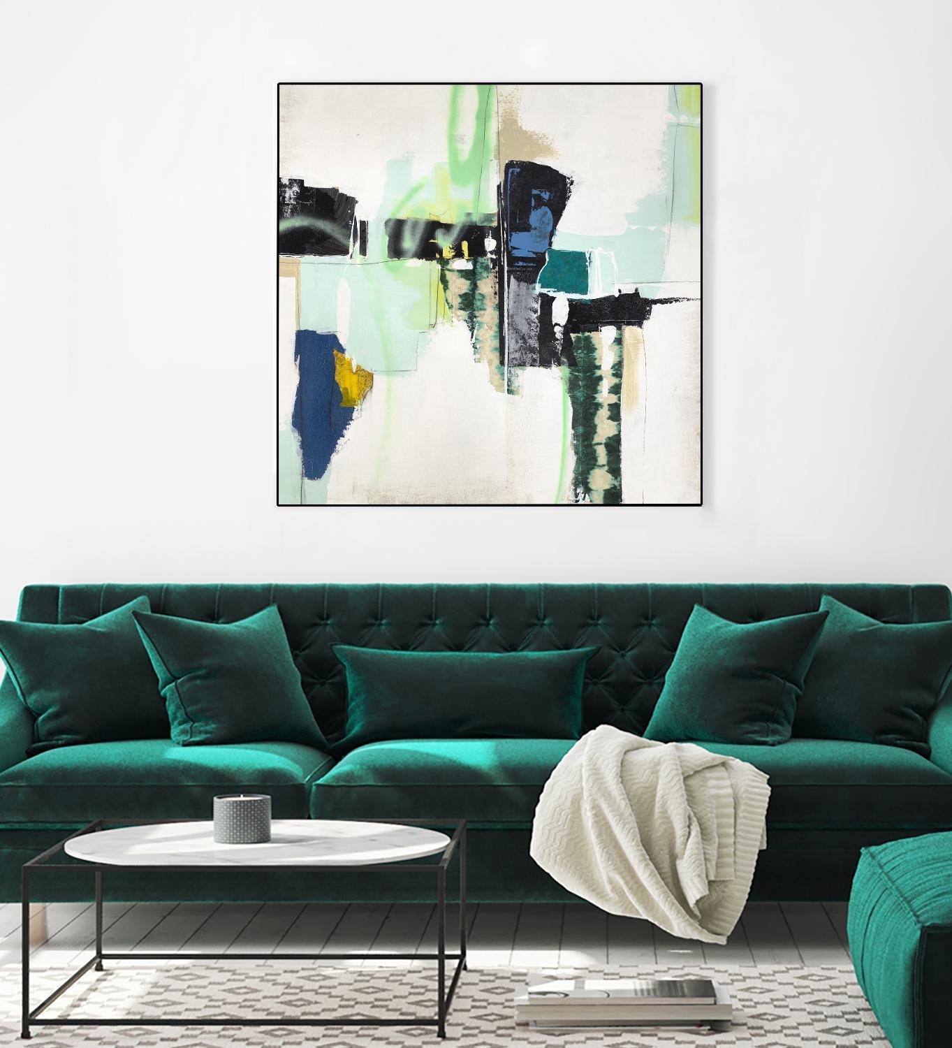 To Tell the Truth II by Daleno Art on GIANT ART - beige abstract abstrait