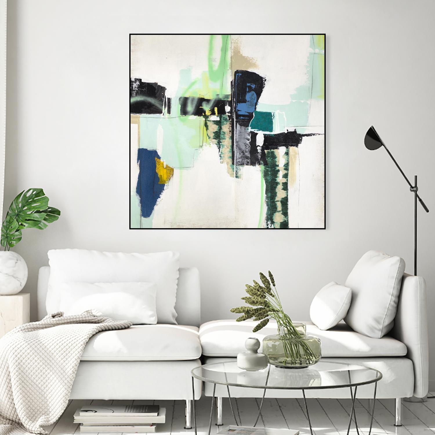 To Tell the Truth II by Daleno Art on GIANT ART - beige abstract abstrait