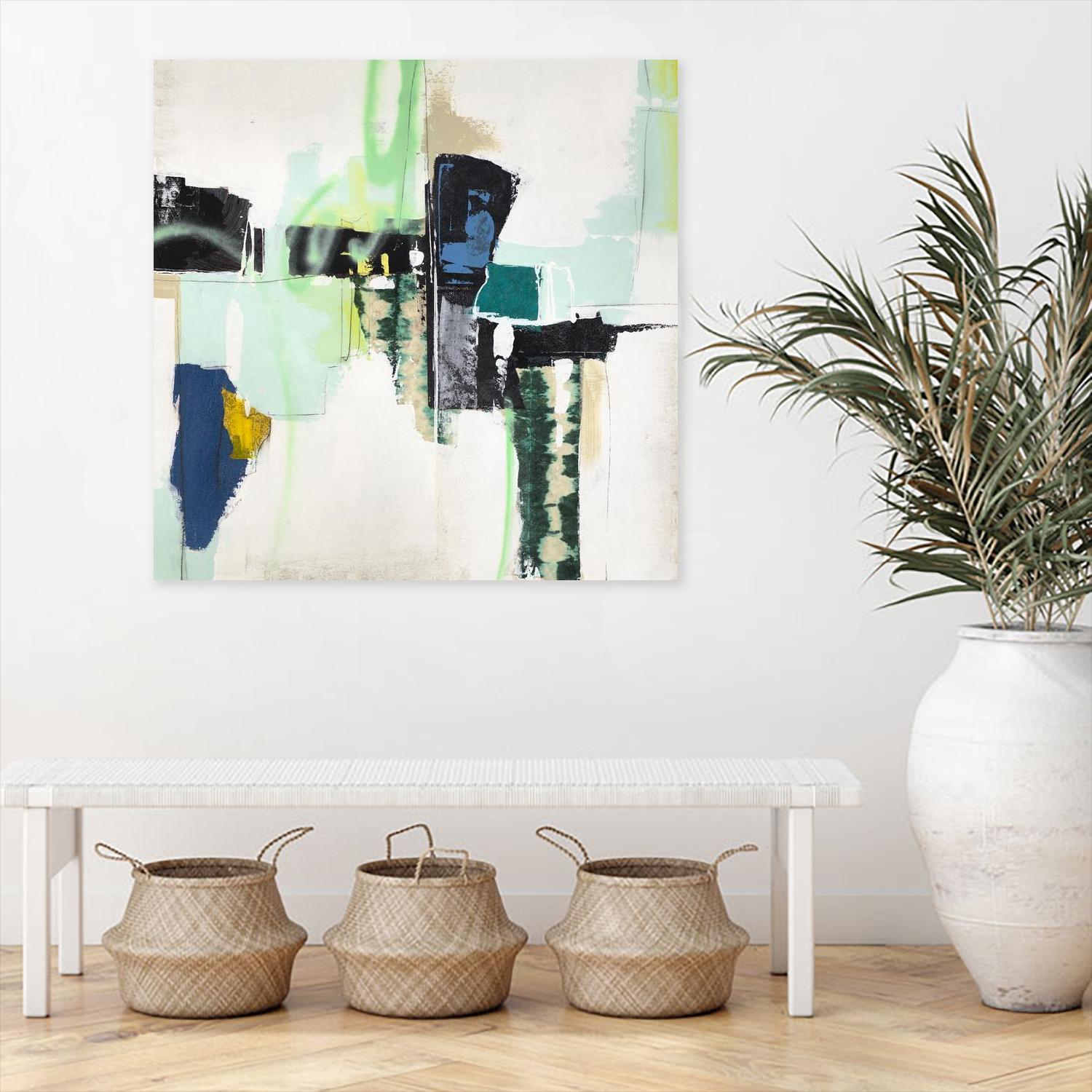 To Tell the Truth II by Daleno Art on GIANT ART - beige abstract abstrait