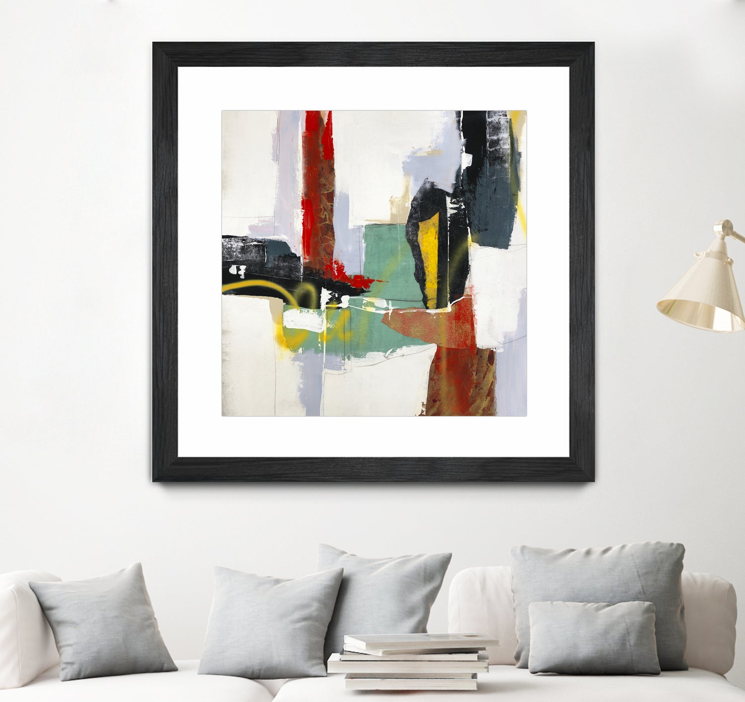 To Tell the Truth III by Daleno Art on GIANT ART - red abstract