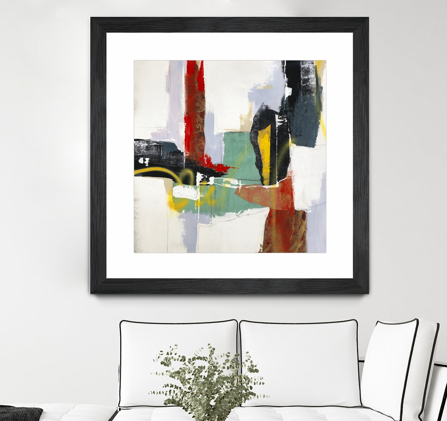 To Tell the Truth III by Daleno Art on GIANT ART - red abstract