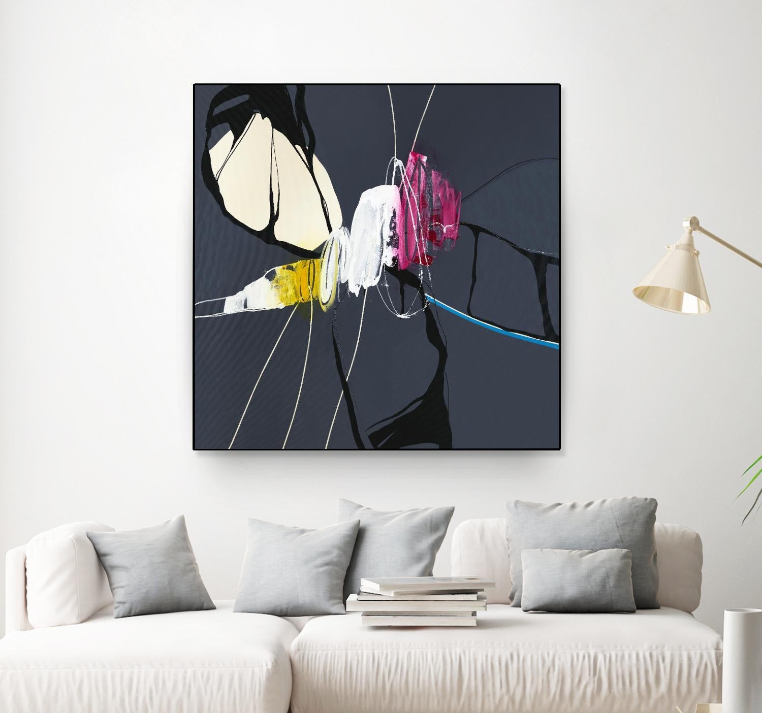 After Midnight Mayhem by Daleno Art on GIANT ART - pink abstract abstract