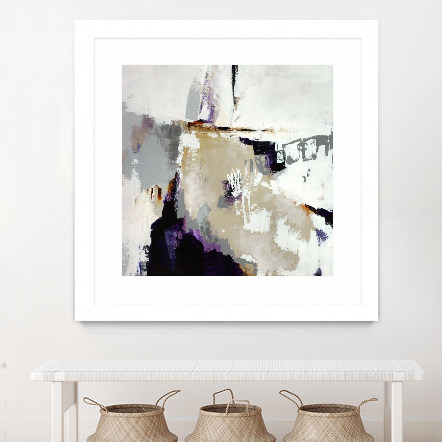 Tumult Roar by Daleno Art on GIANT ART - orange abstract abstrait