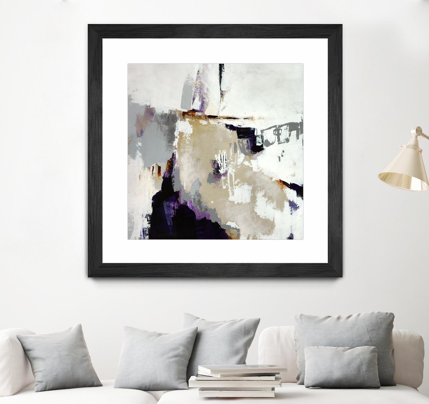 Tumult Roar by Daleno Art on GIANT ART - orange abstract abstrait