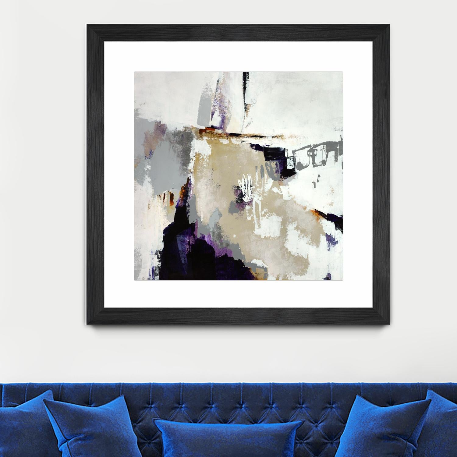 Tumult Roar by Daleno Art on GIANT ART - orange abstract abstrait