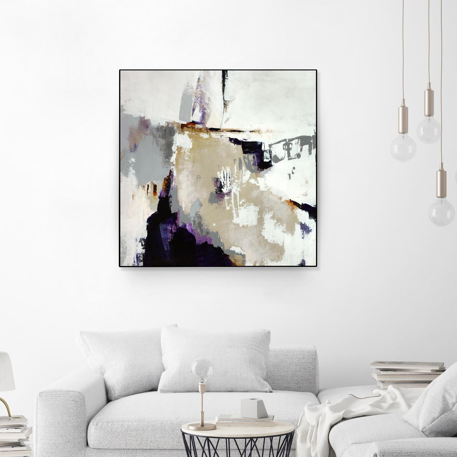 Tumult Roar by Daleno Art on GIANT ART - orange abstract abstrait