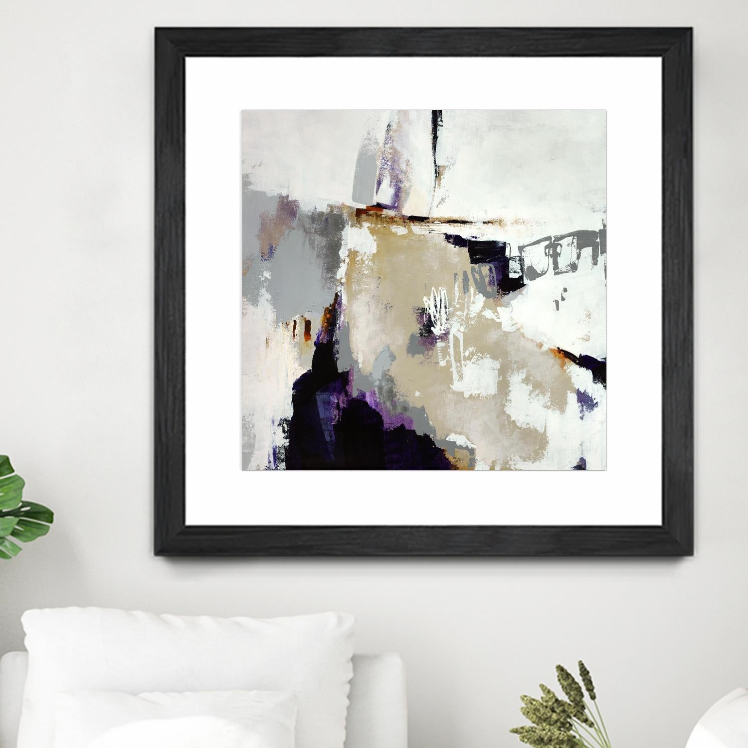 Tumult Roar by Daleno Art on GIANT ART - orange abstract abstrait